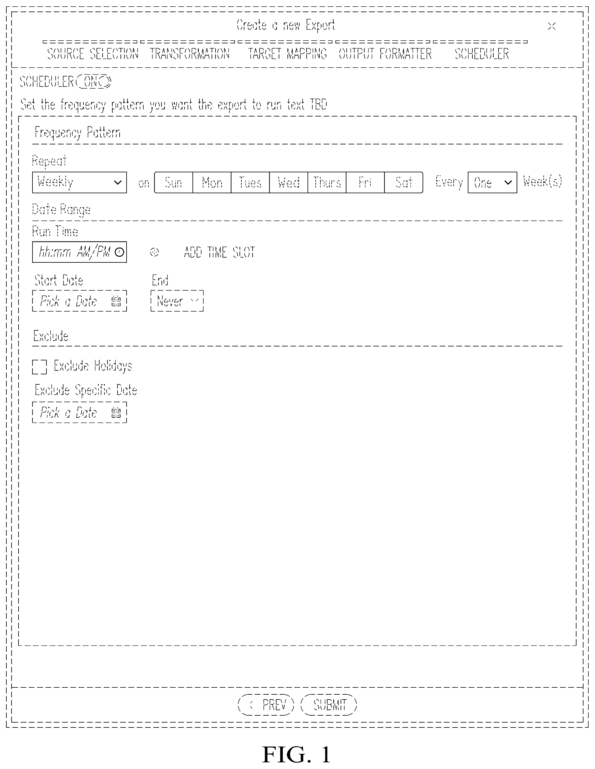 Patent USD1125188 — Display screen or a portion thereof with graphical user interface — Figure 1