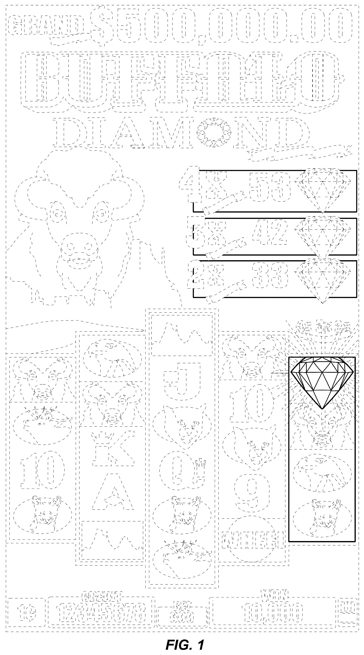 Patent USD1125192 — Display screen or portion thereof with transitional graphical user interface — Figure 1