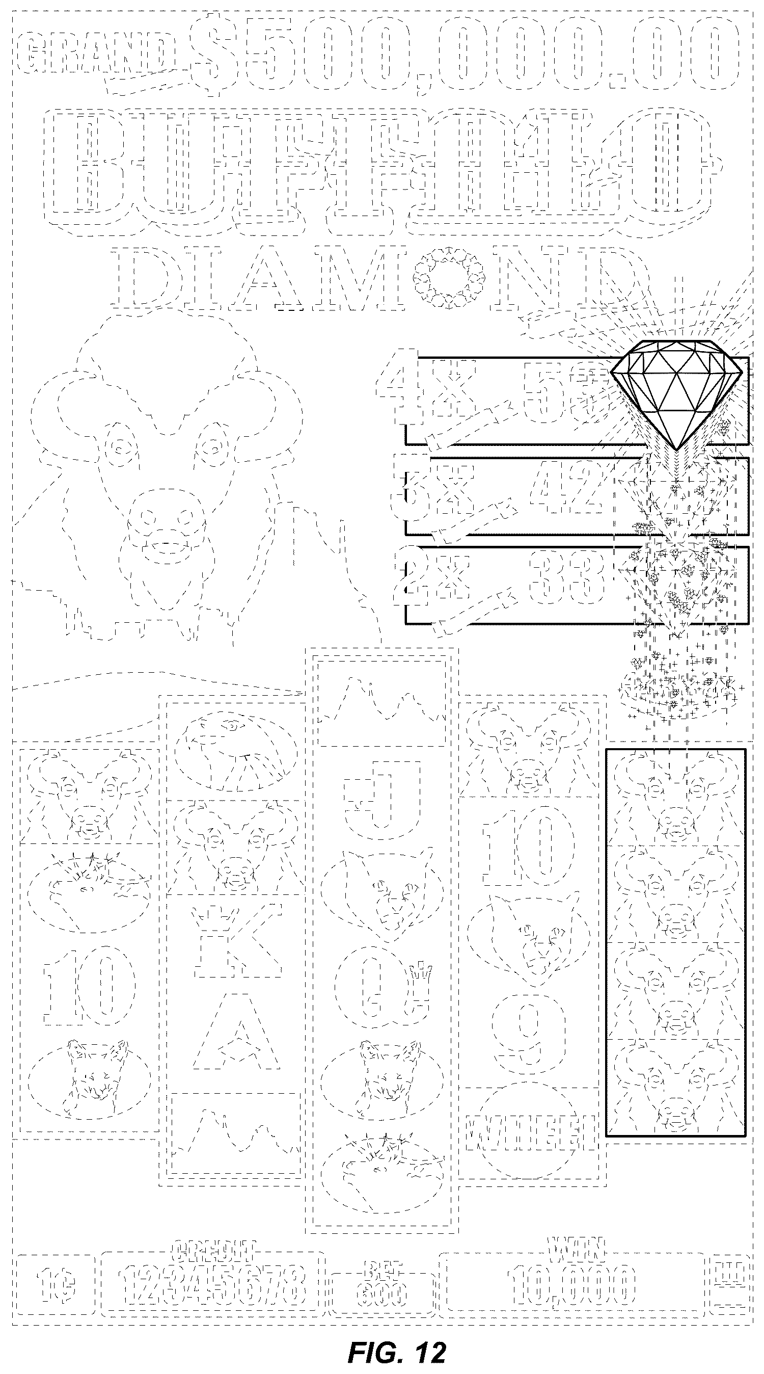 Patent USD1125192 Figure 12 – Display screen or portion thereof with transitional graphical user interface