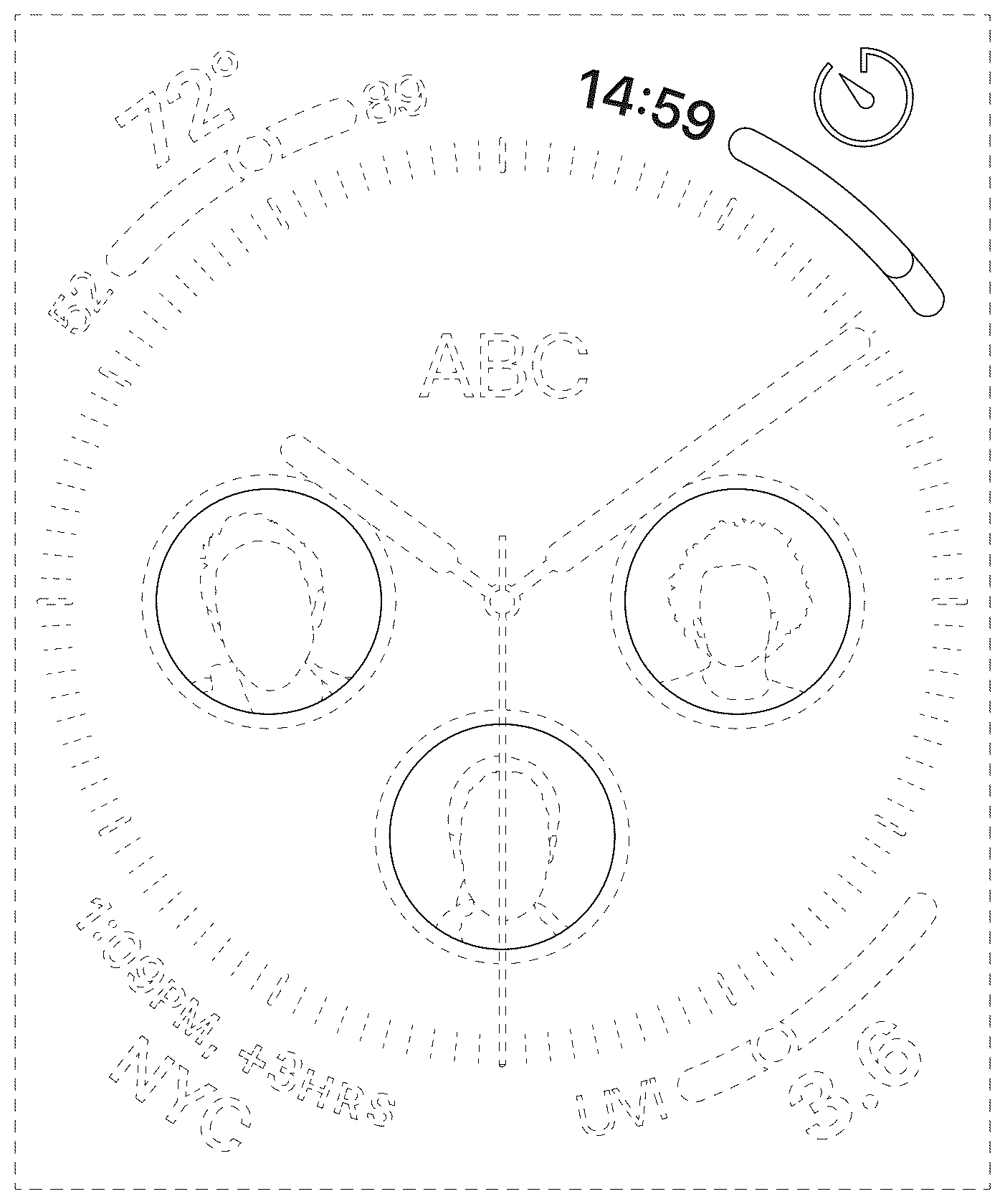 Patent USD1125215 — Display screen or portion thereof with graphical user interface — Figure 1