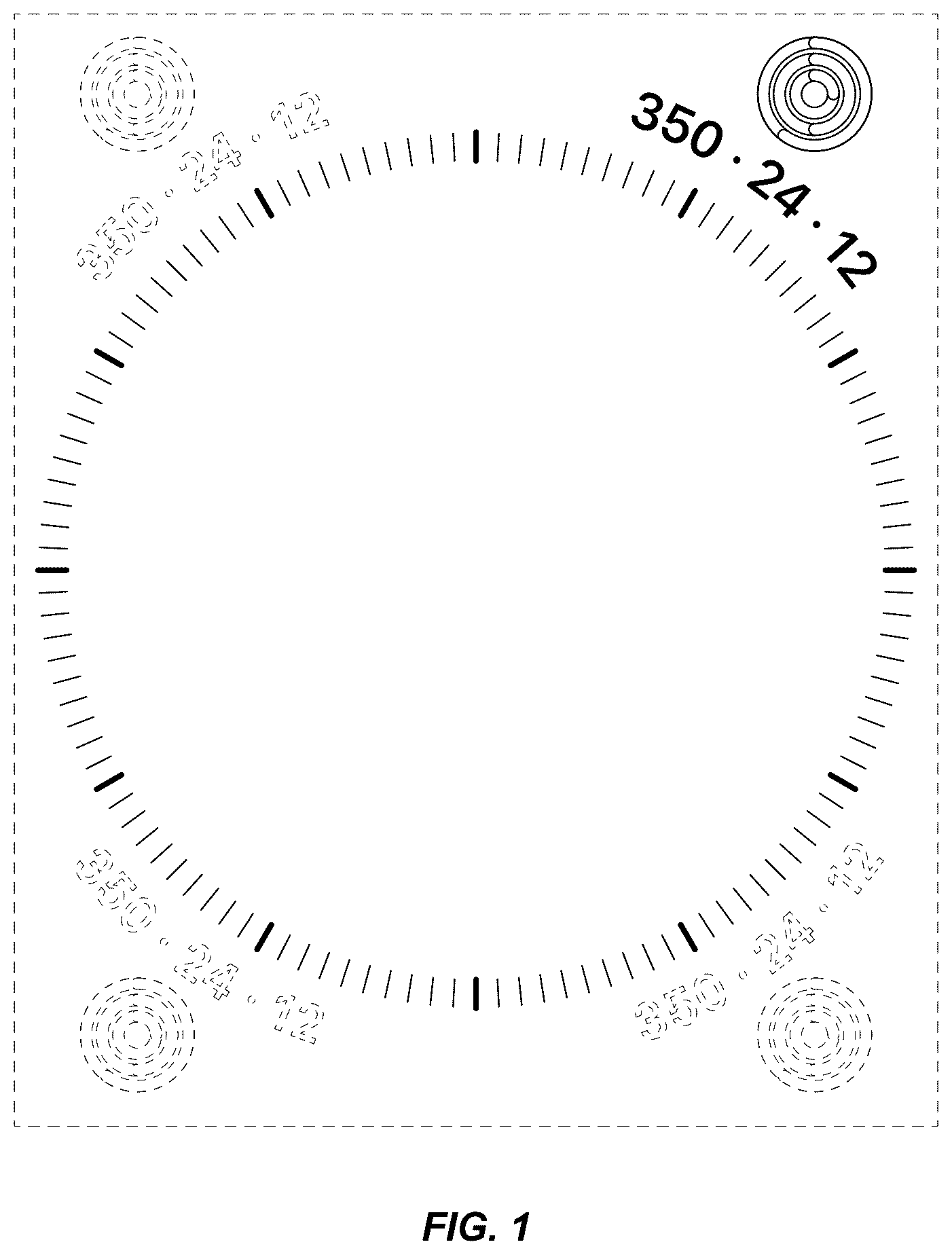 Patent USD1125216 — Display screen or portion thereof with graphical user interface — Figure 1