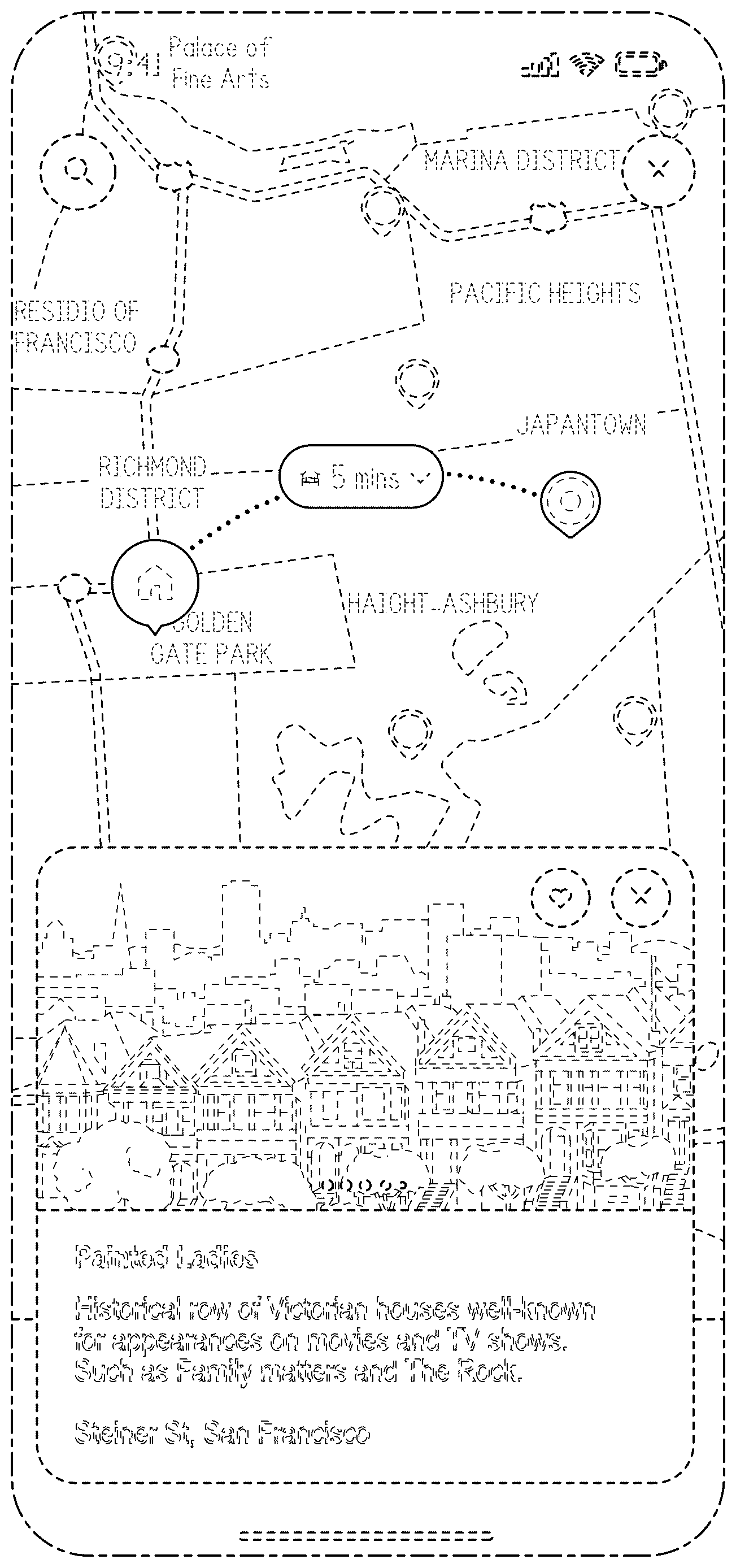 Patent USD1125225 Figure 1 – Display screen or portion thereof with graphical user interface