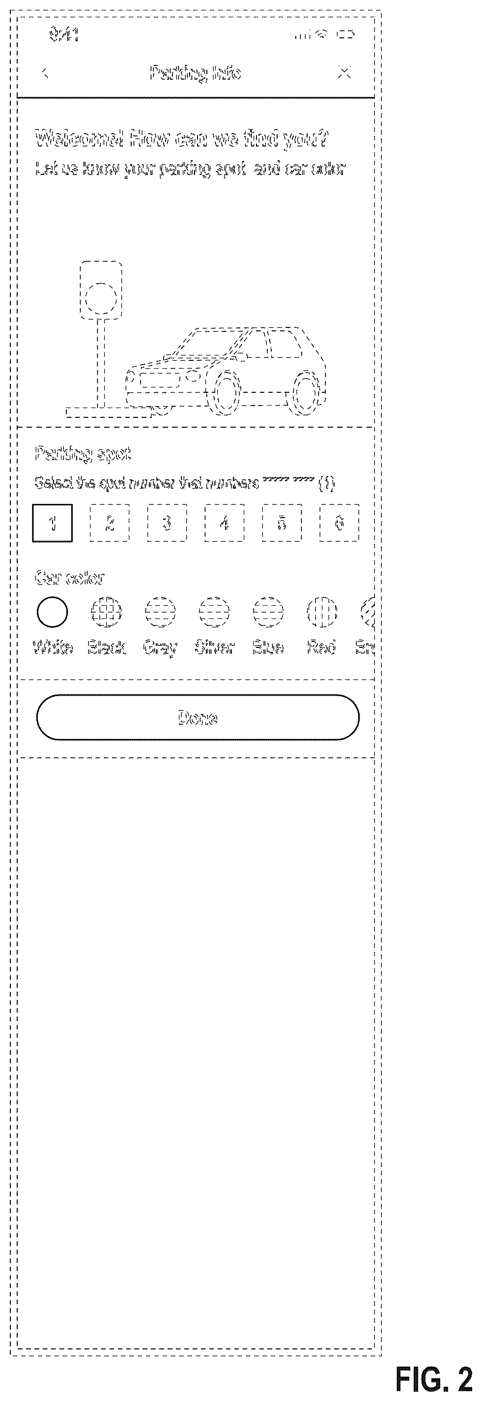 Patent USD1125236 Figure 2 – Display screen or portion thereof with graphical user interface