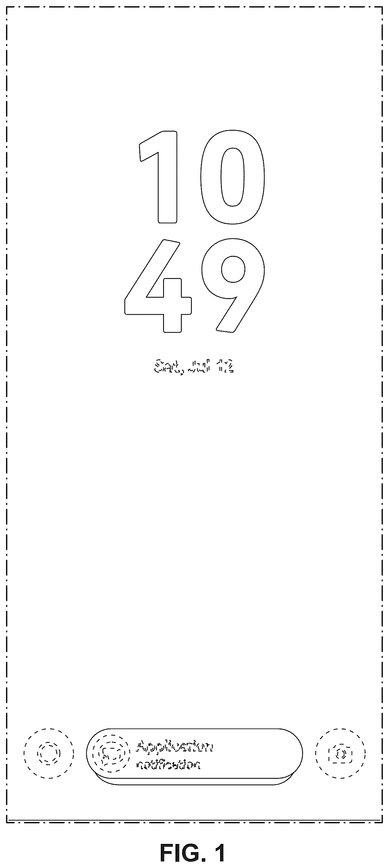 Patent USD1125260 Figure 1 – Display screen or portion thereof with animated graphical user interface