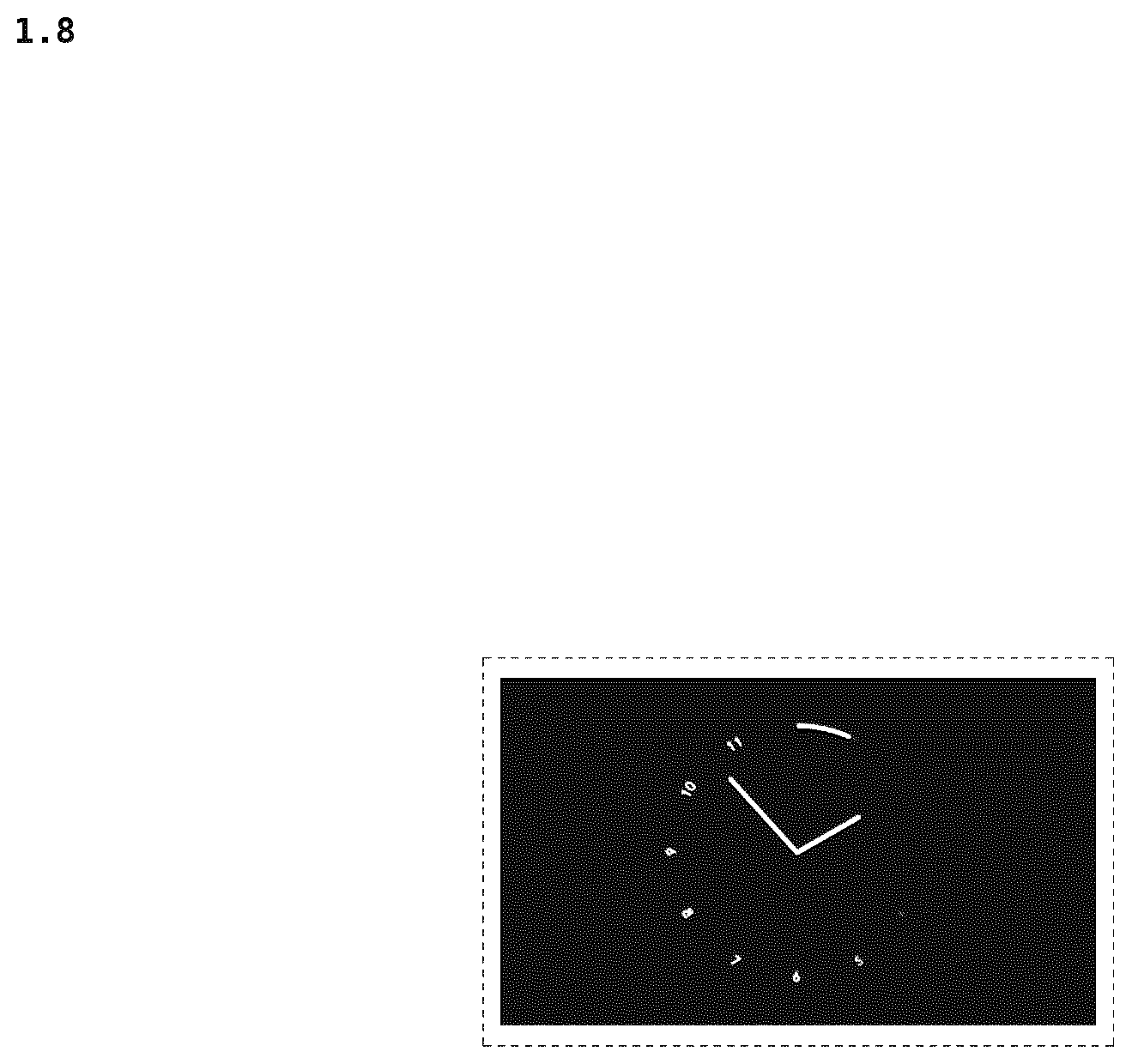 Patent USD1125263 Figure 8 – Display panel with animated graphical user interface