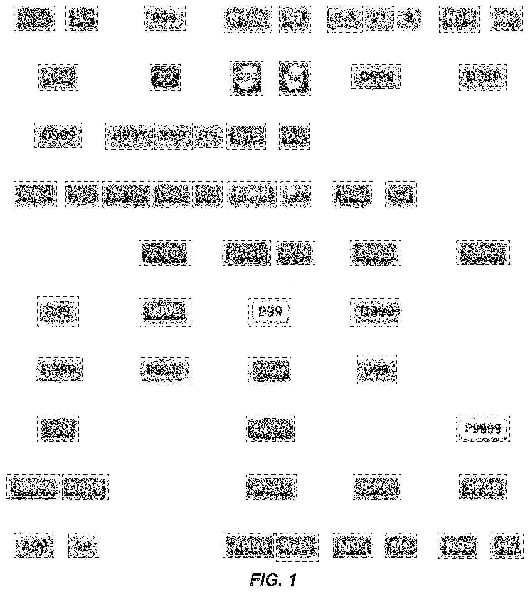 Patent USD1125264 Figure 1 – Display screen or portion thereof with set of graphical user interfaces