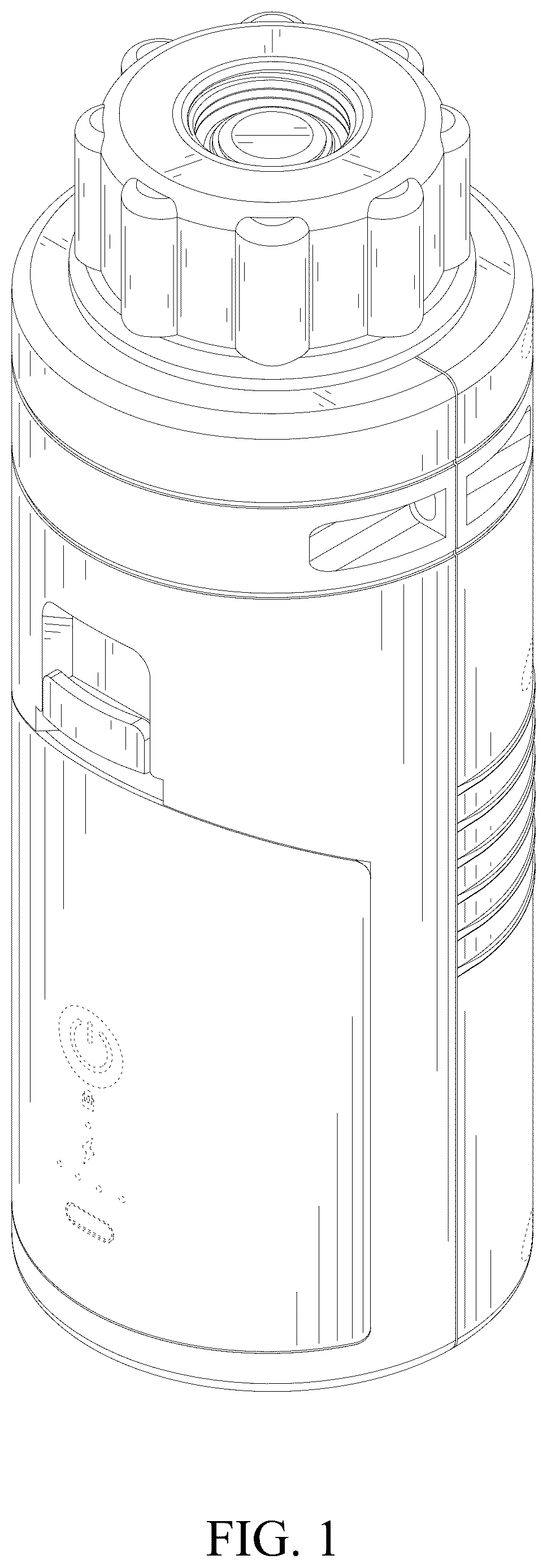 Patent USD1125280 Figure 1 – Electric air pump