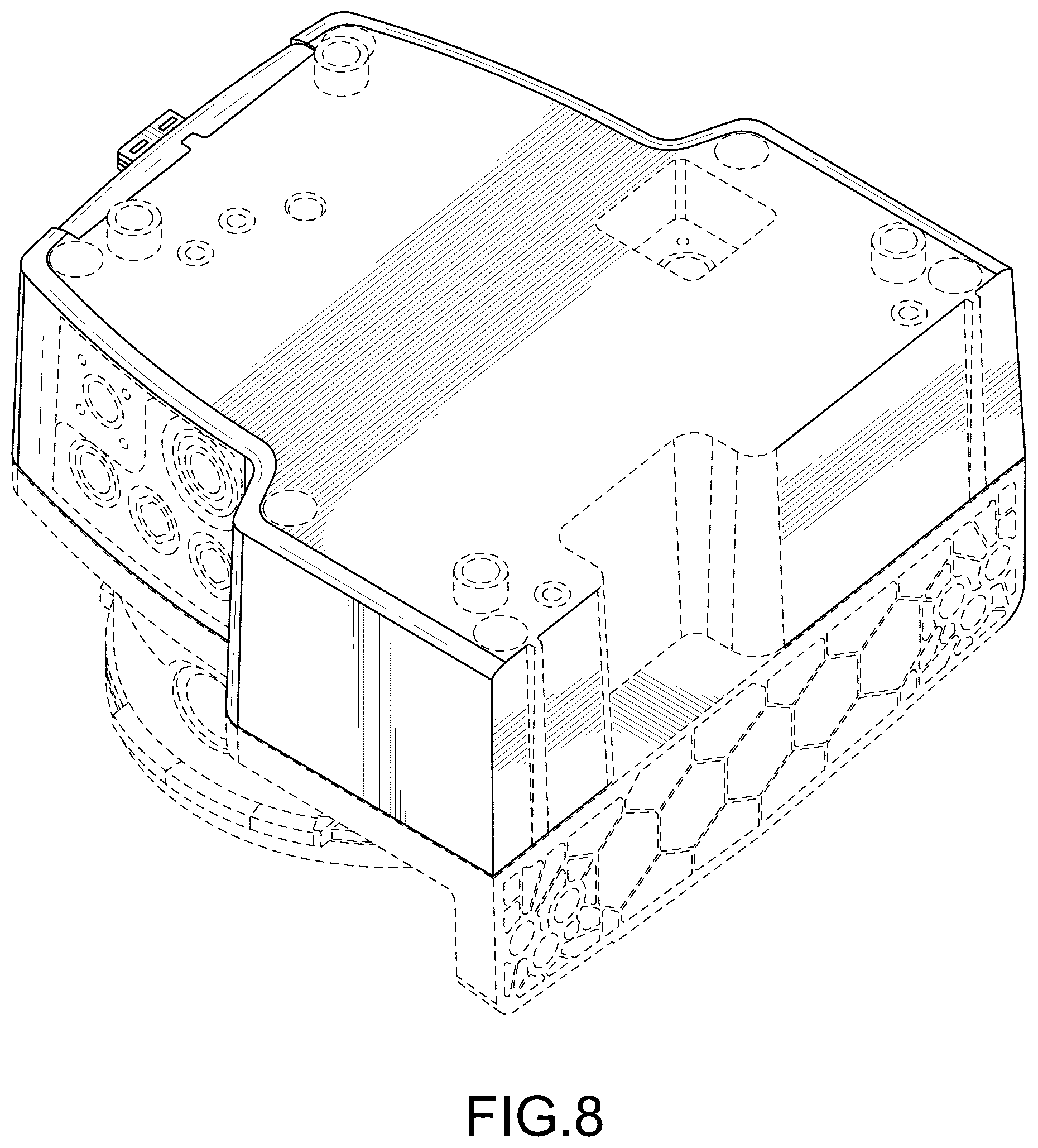 Patent USD1125282 Figure 8 – Electric module for lubricant pump