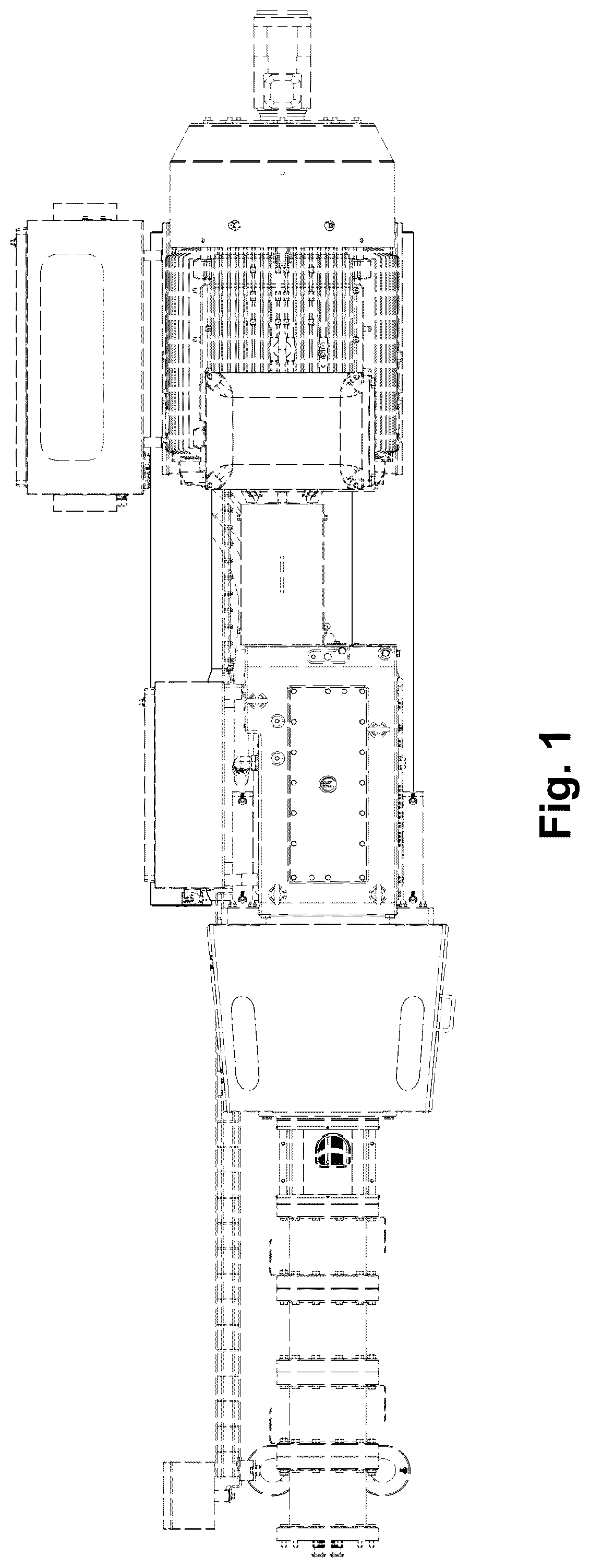 Patent USD1125302 — Food and feed industry machine (extruder) — Figure 1