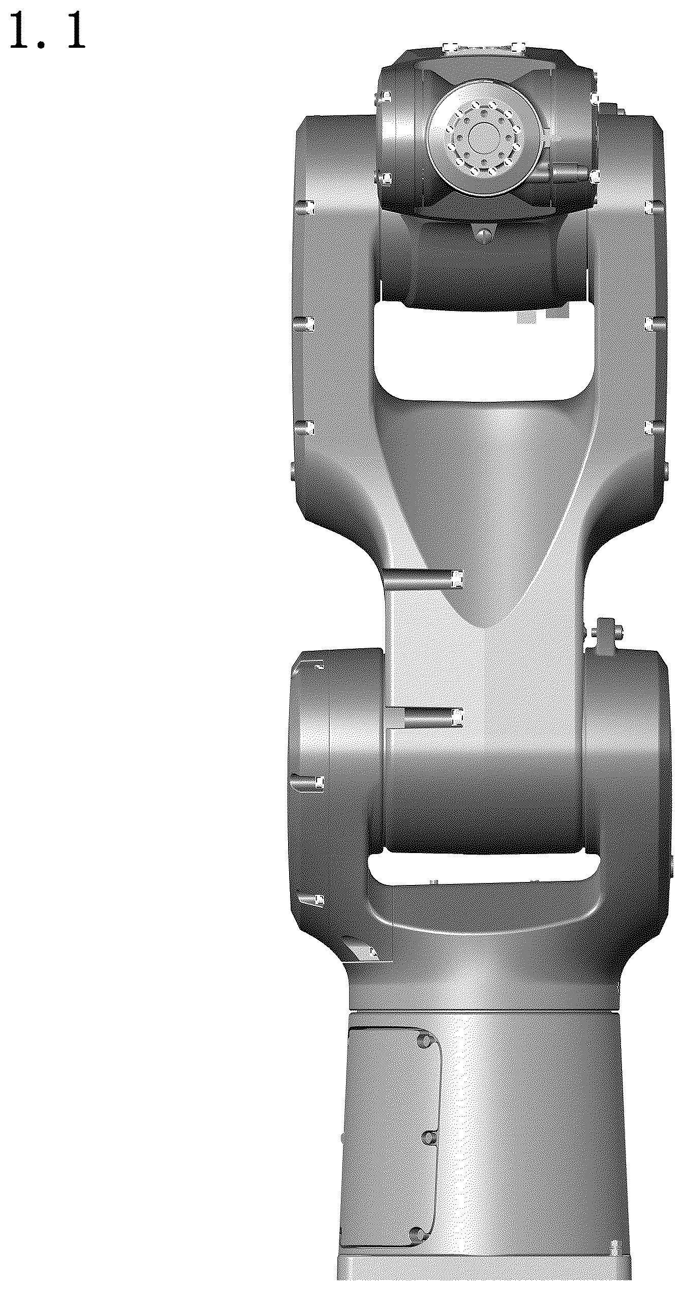 Patent USD1125315 — Industrial robot — Figure 1