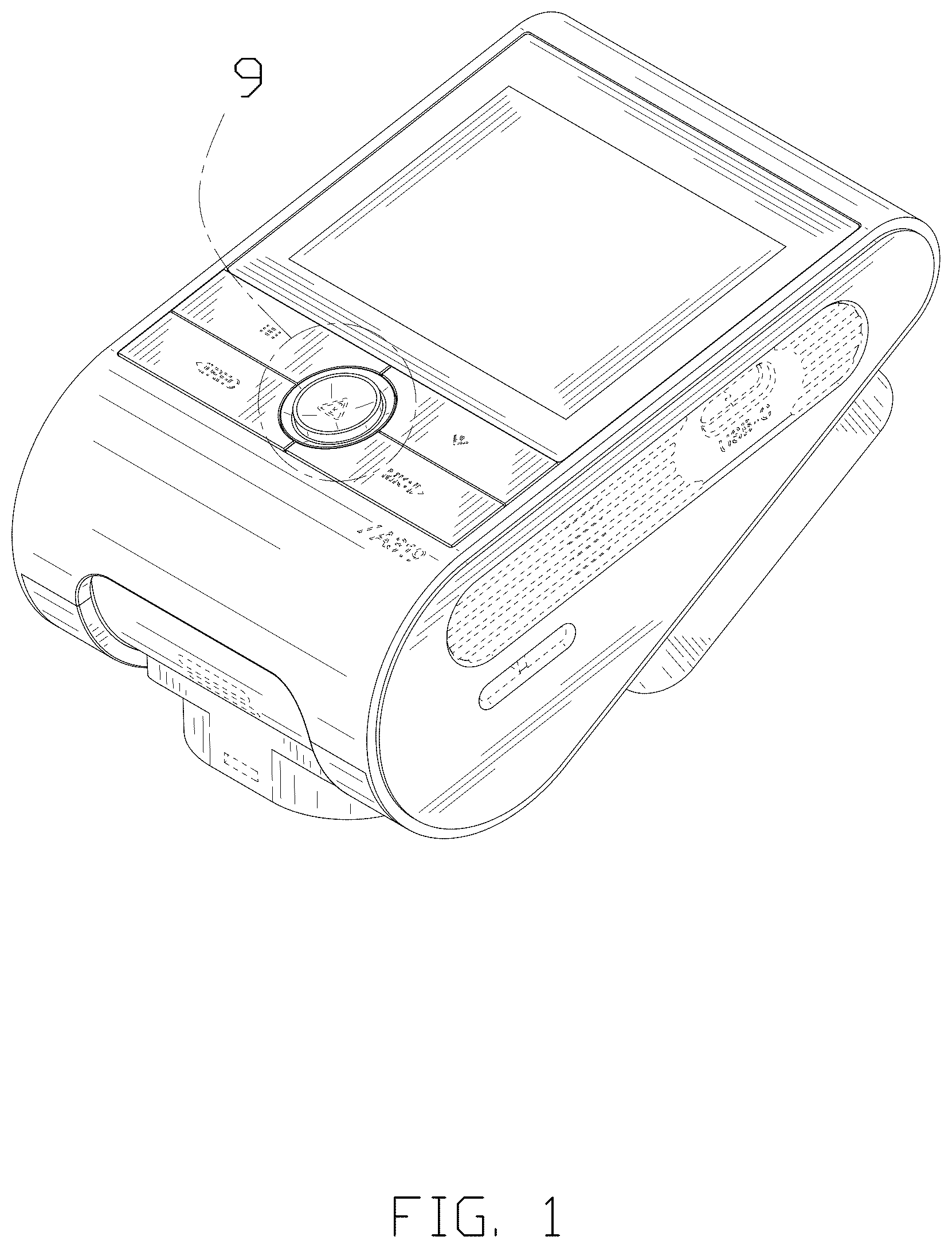 Patent USD1125320 Figure 1 – Dashcam