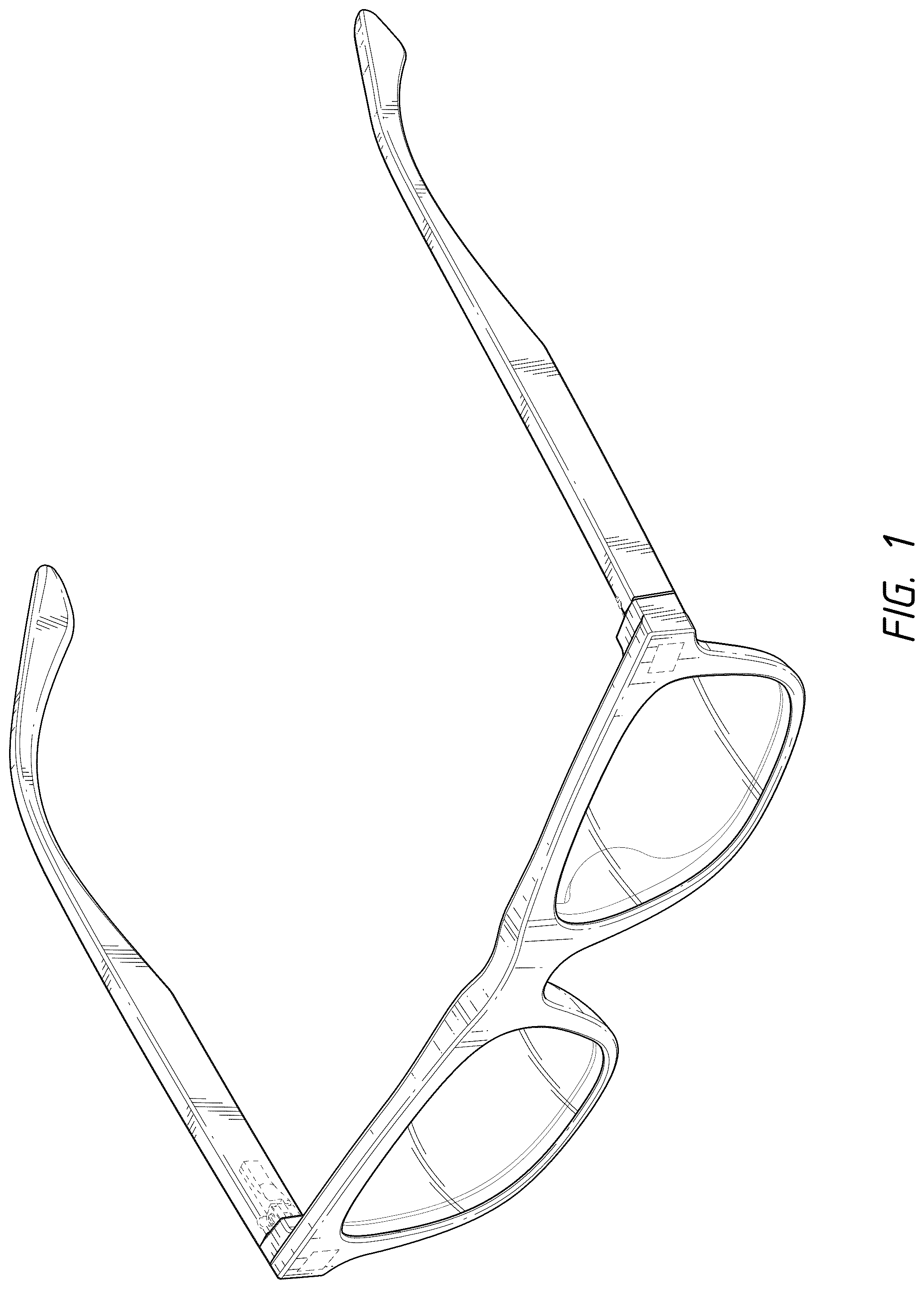 Patent USD1125342 — Eyewear frame — Figure 1