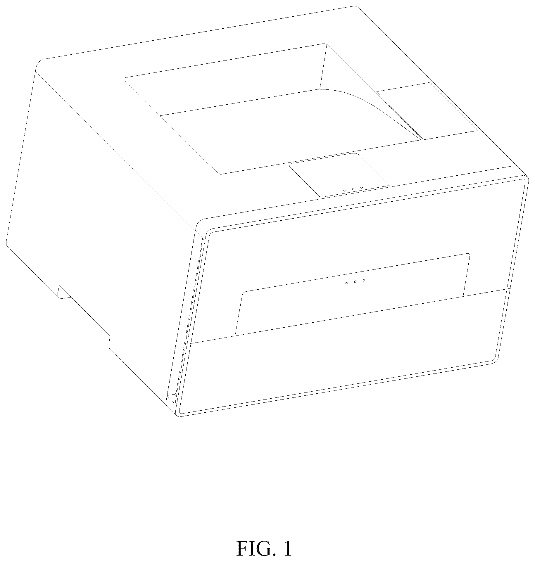 Patent USD1125360 — Multifunction printer — Figure 1