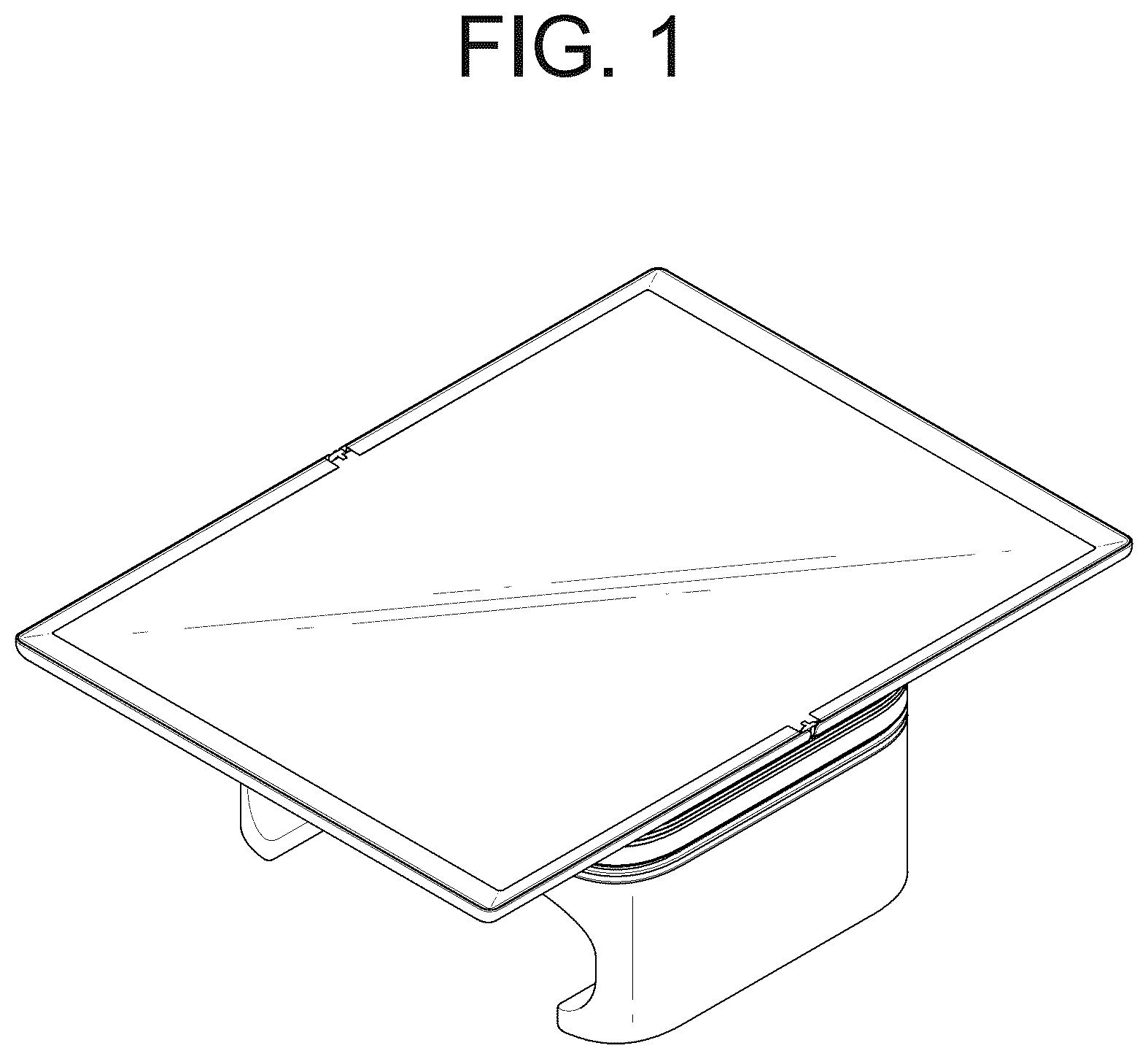 Patent USD1125372 — Display for cars — Figure 1