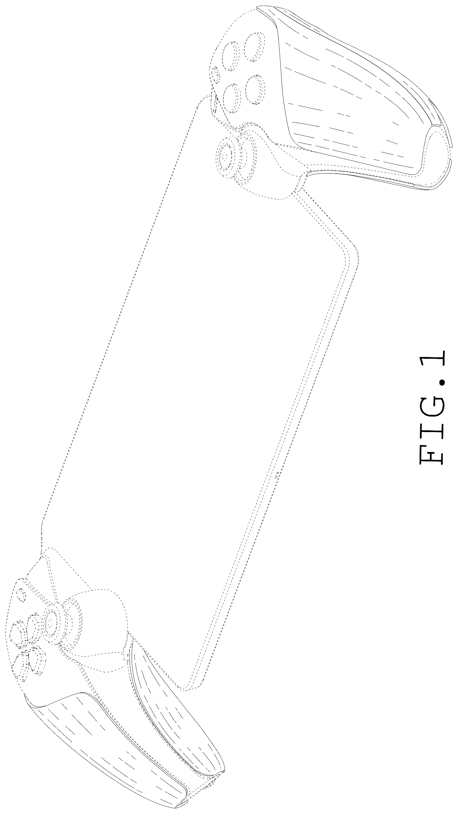 Patent USD1125375 — Protective cover for game controller — Figure 1