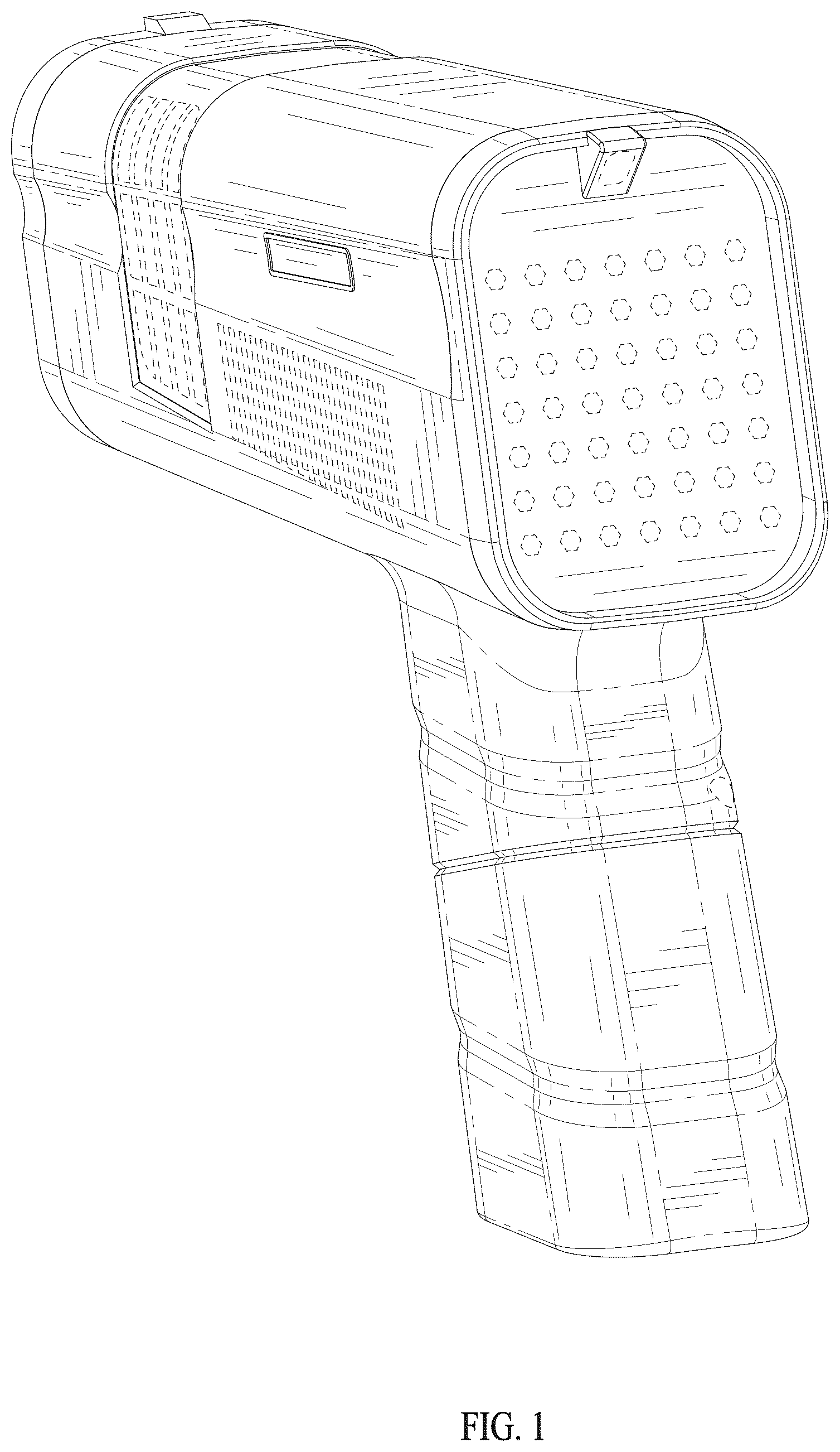 Patent USD1125380 — Bubble gun — Figure 1