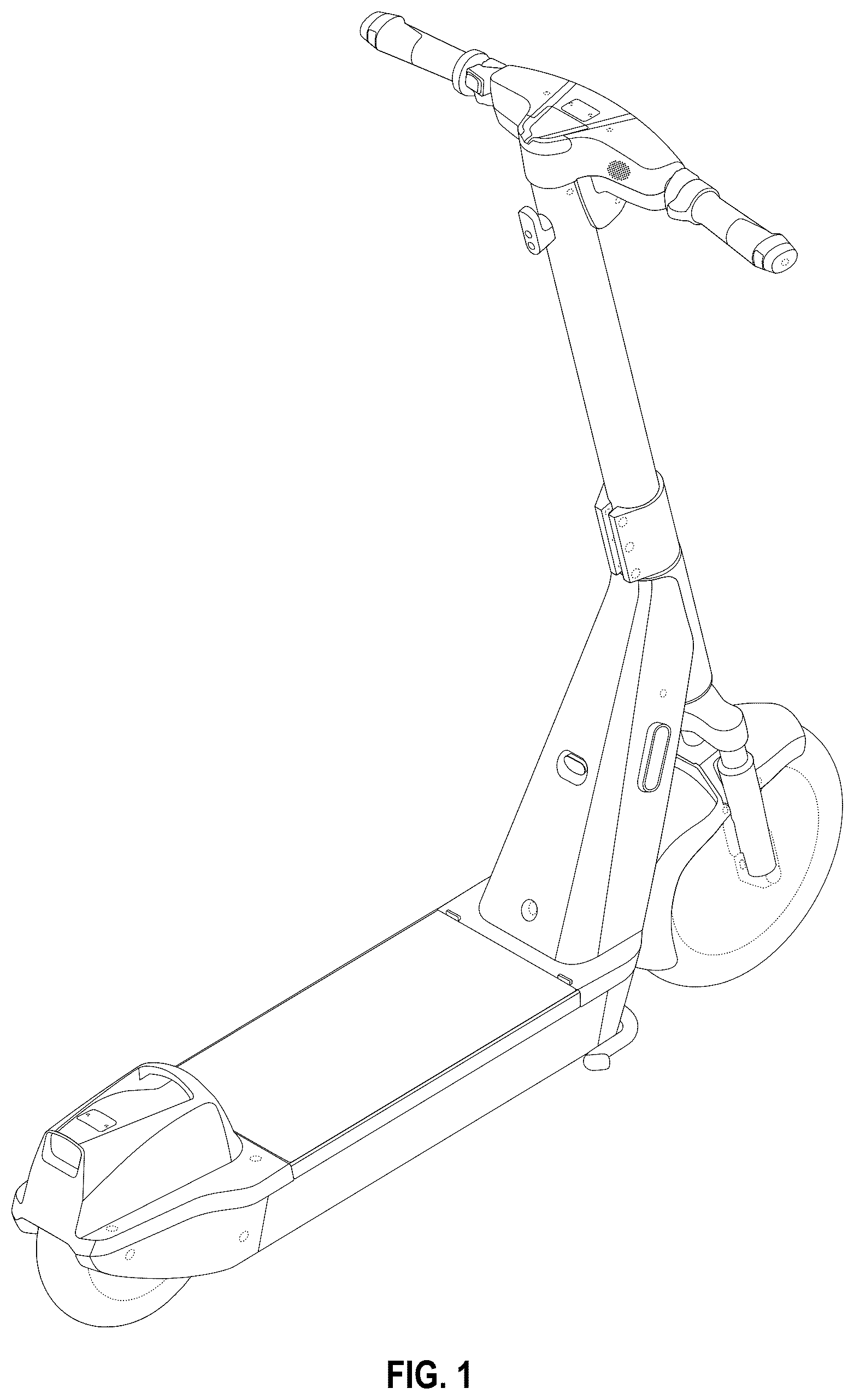 Patent USD1125384 — Scooter — Figure 1