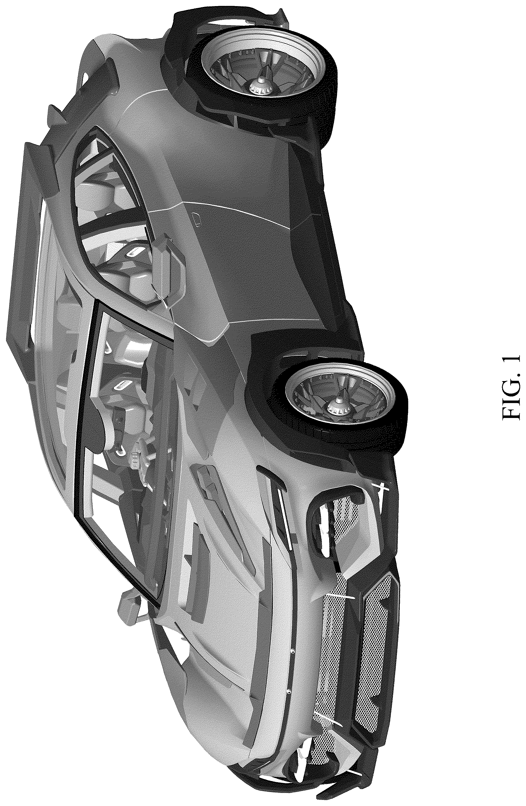 Patent USD1125386 — Model car — Figure 1