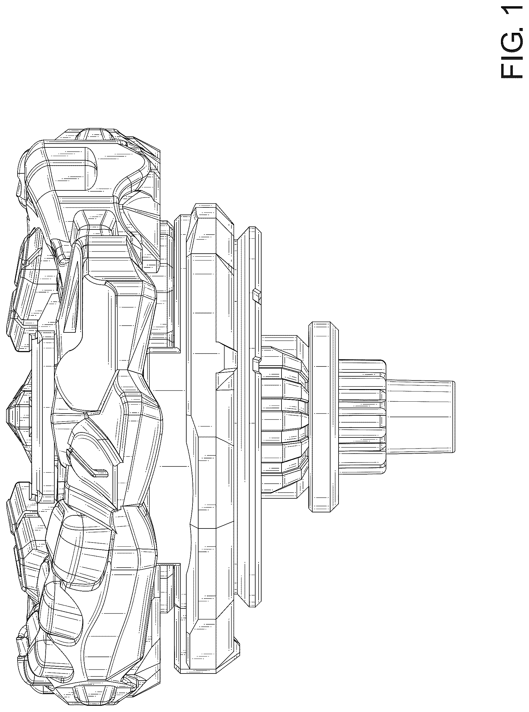 Patent USD1125393 — Spinning top toy — Figure 1