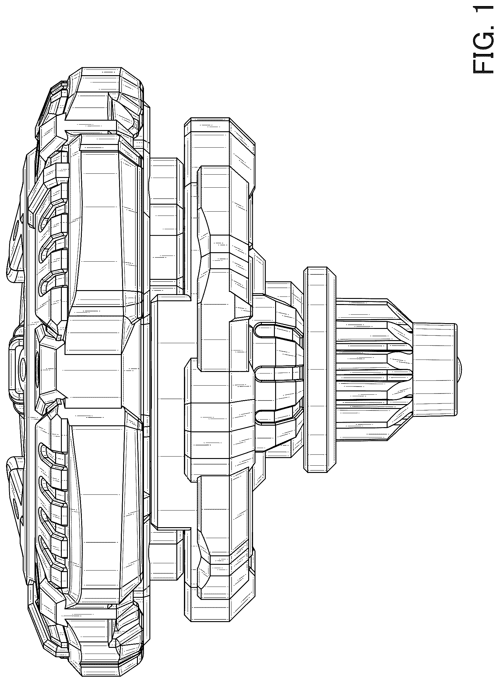 Patent USD1125394 — Spinning top toy — Figure 1