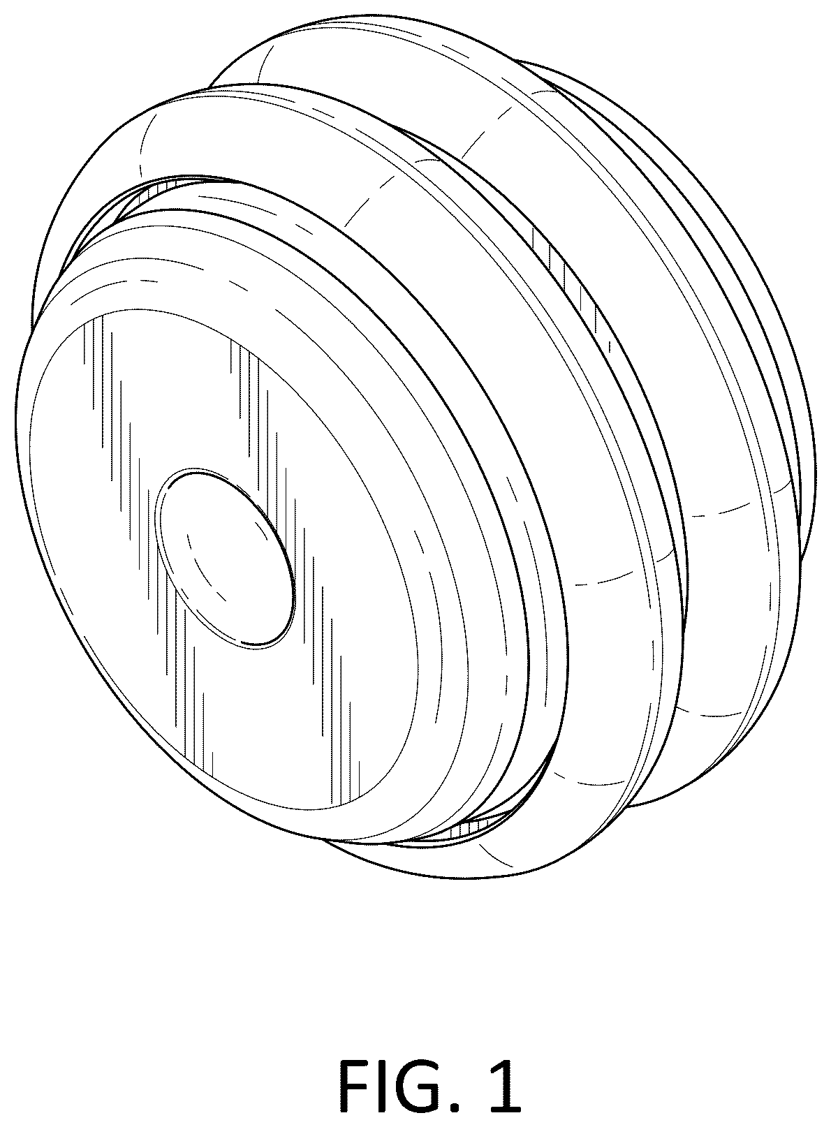 Patent USD1125396 — Yo-yo — Figure 1