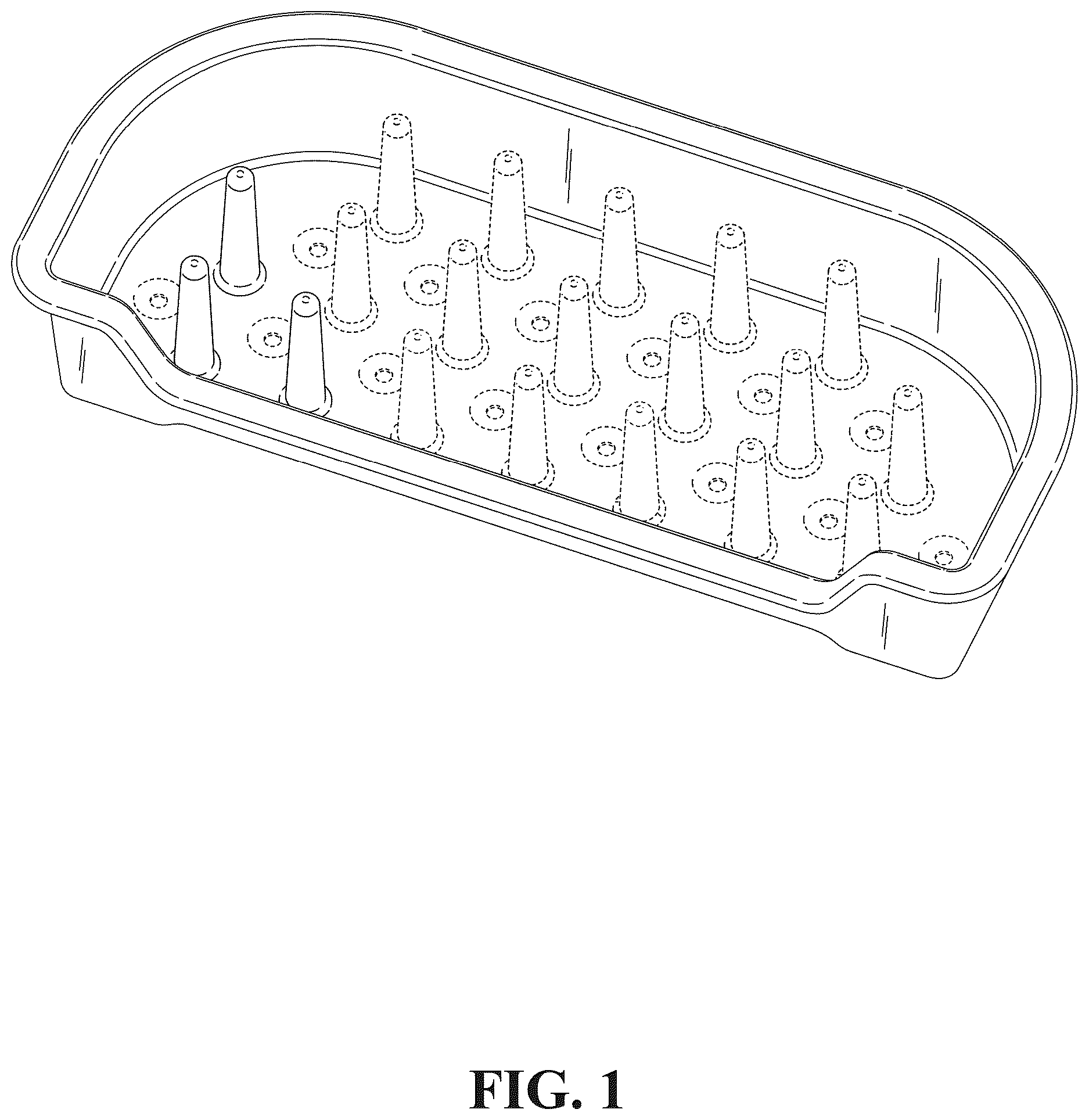 Patent USD1125398 — Drying rack toy — Figure 1
