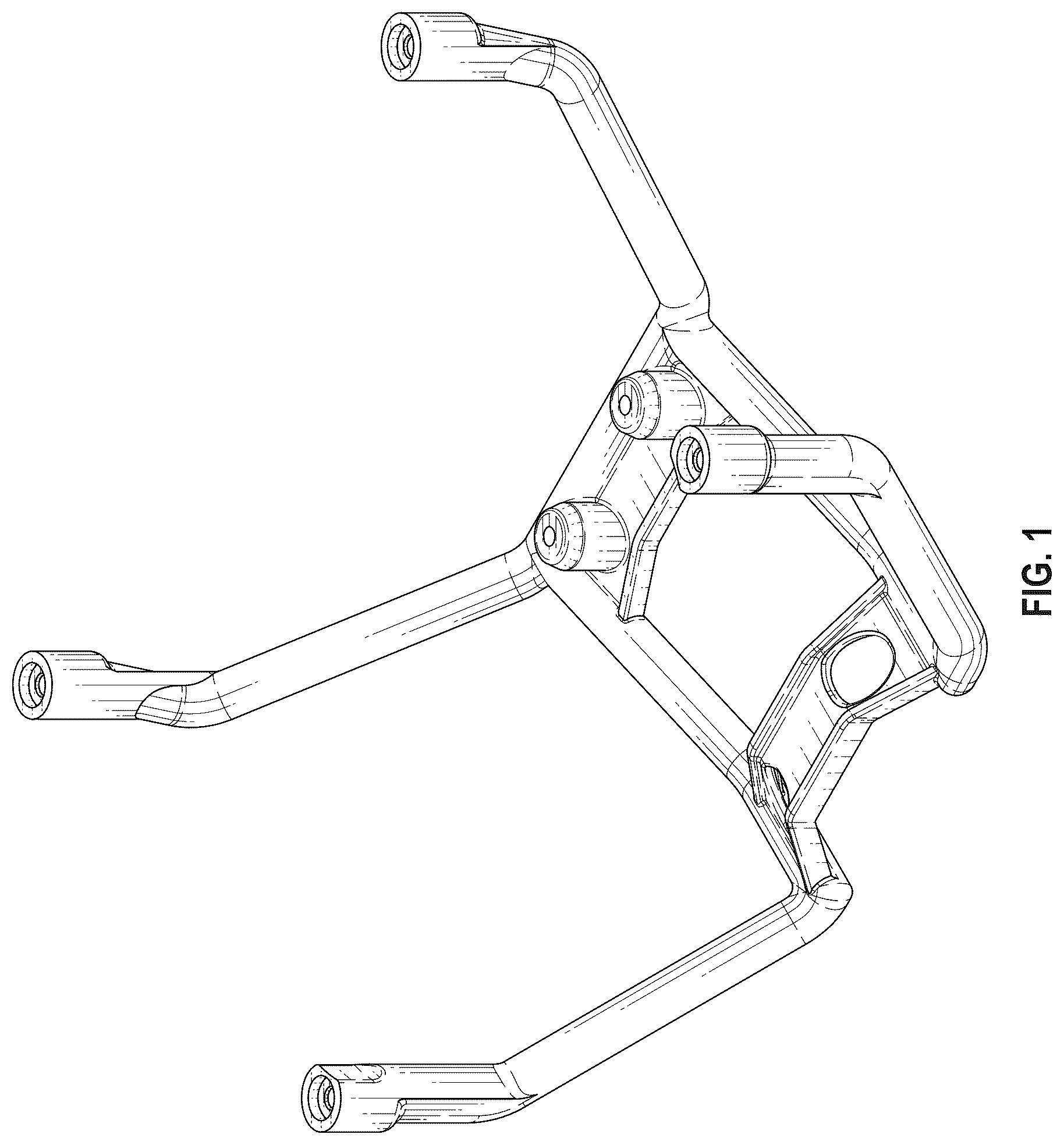 Patent USD1125403 — Model vehicle cage — Figure 1