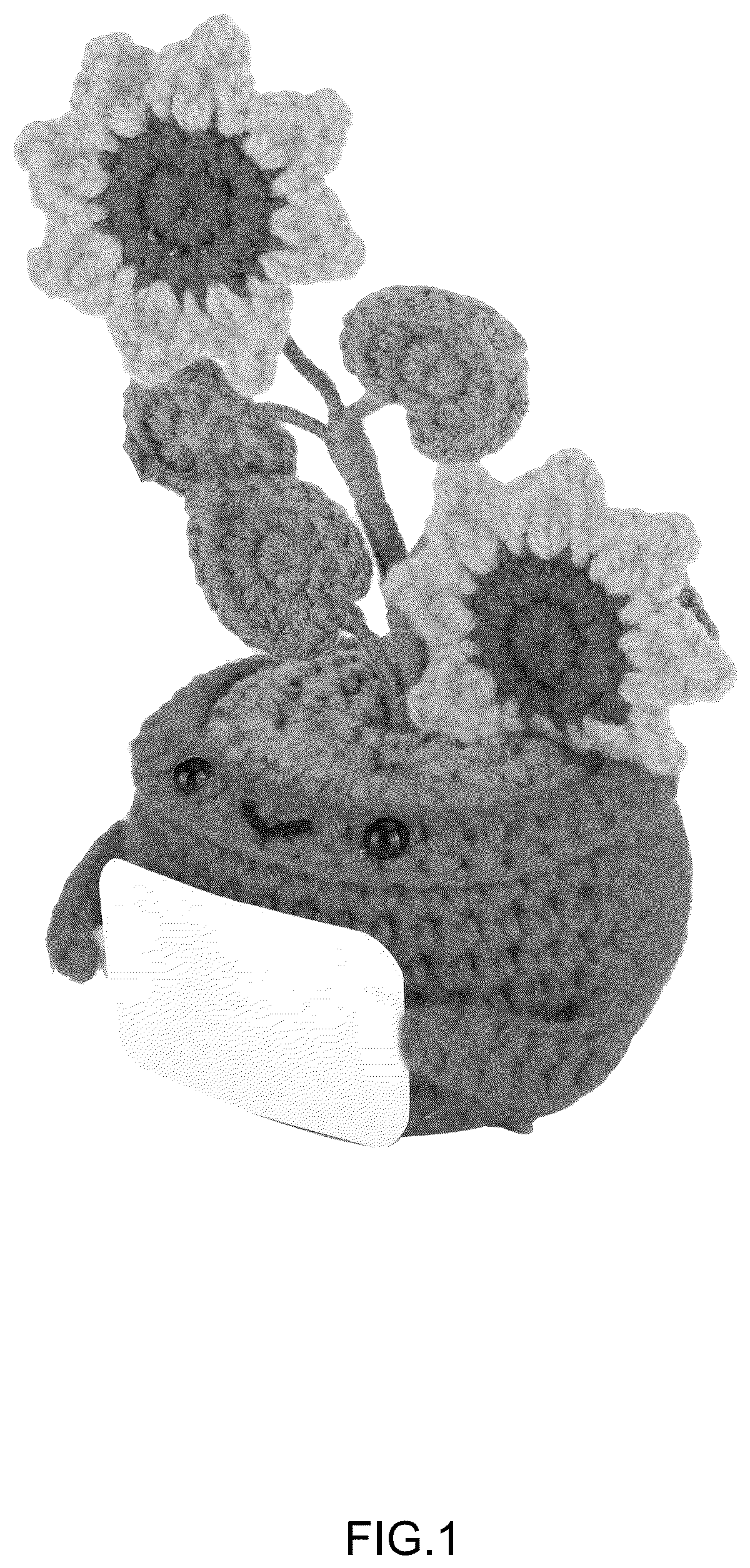 Patent USD1125408 Figure 1 – Knitted toy