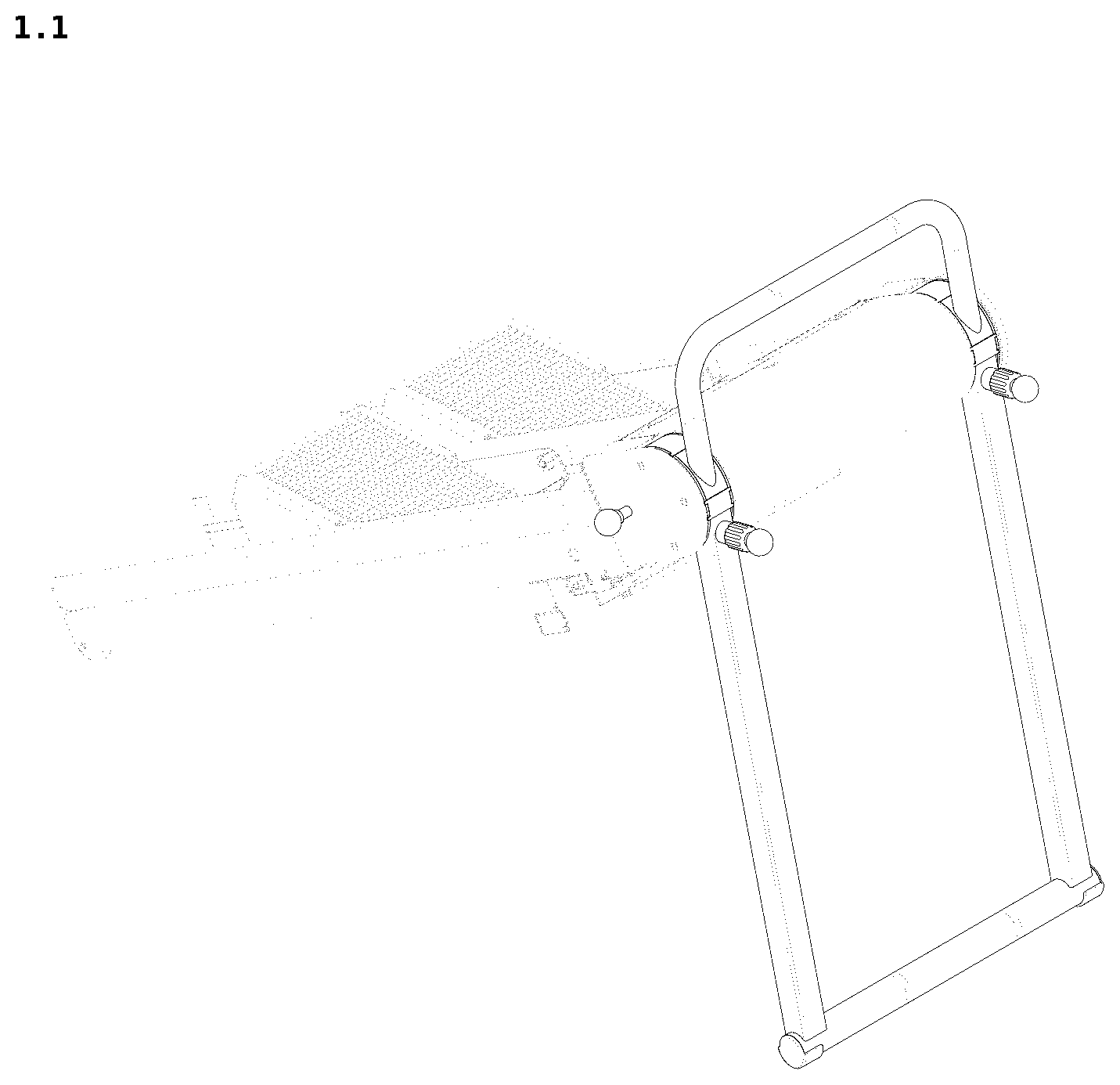 Patent USD1125414 Figure 1 – Exercising apparatus