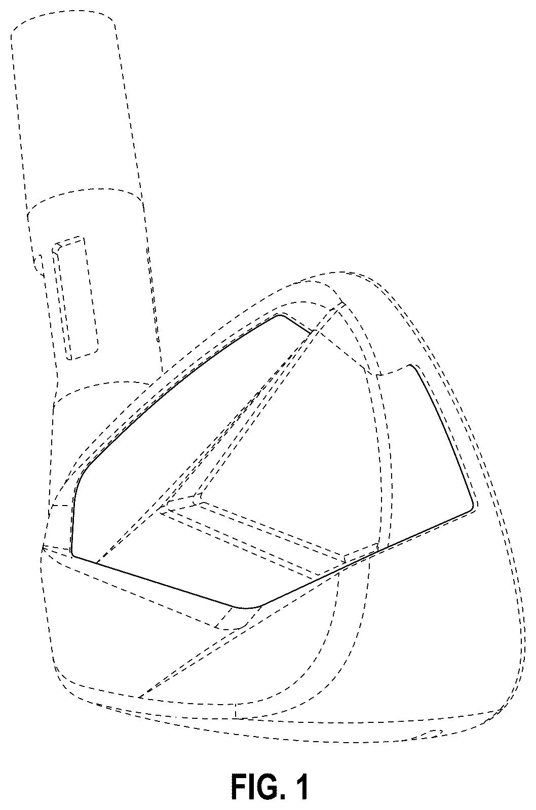 Patent USD1125422 — Golf club head — Figure 1