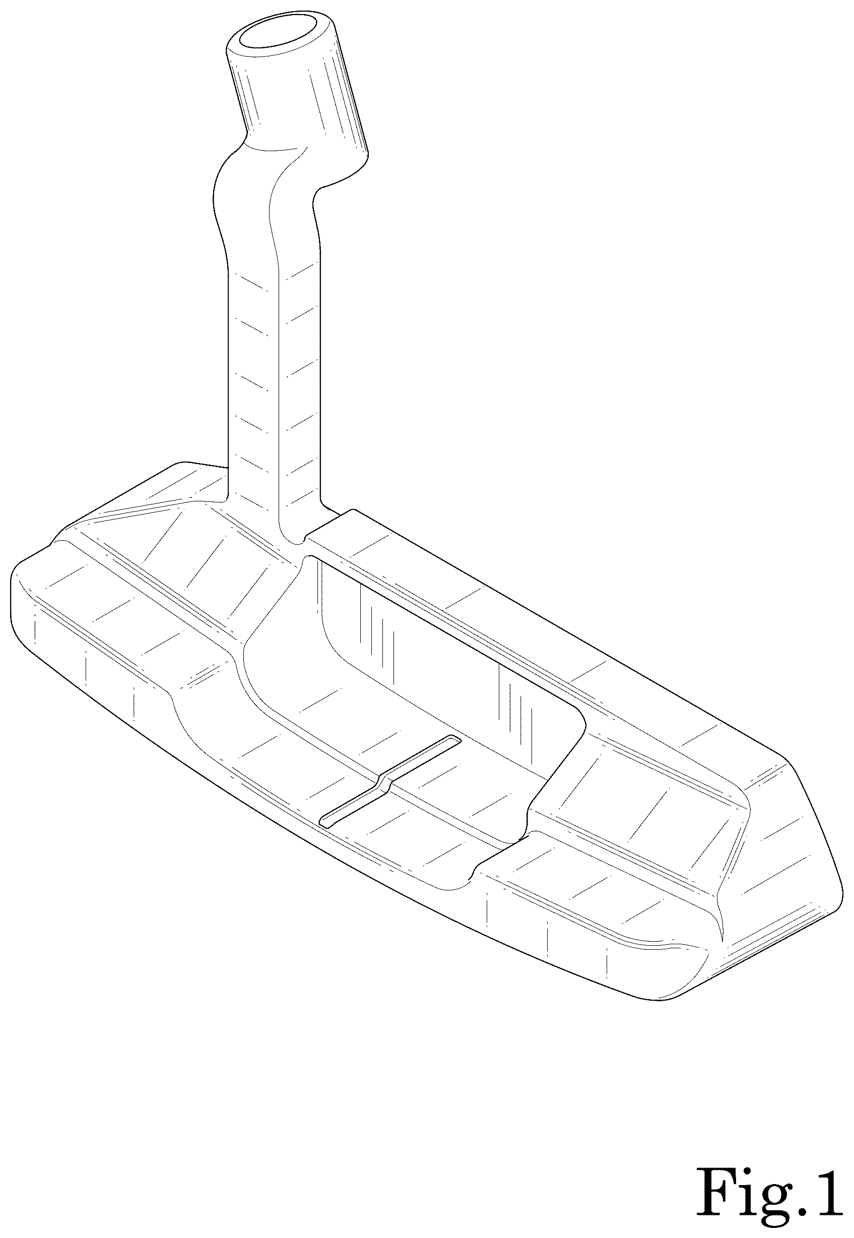 Patent USD1125424 — Head for a golf club — Figure 1