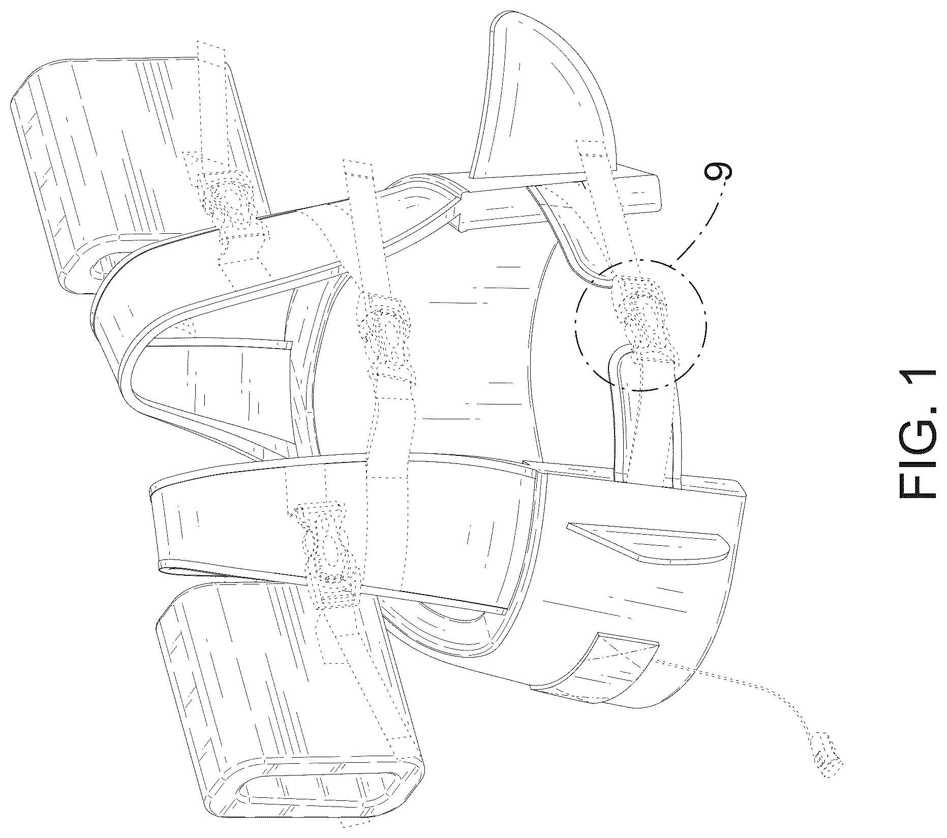 Patent USD1125430 — Swim vest — Figure 1