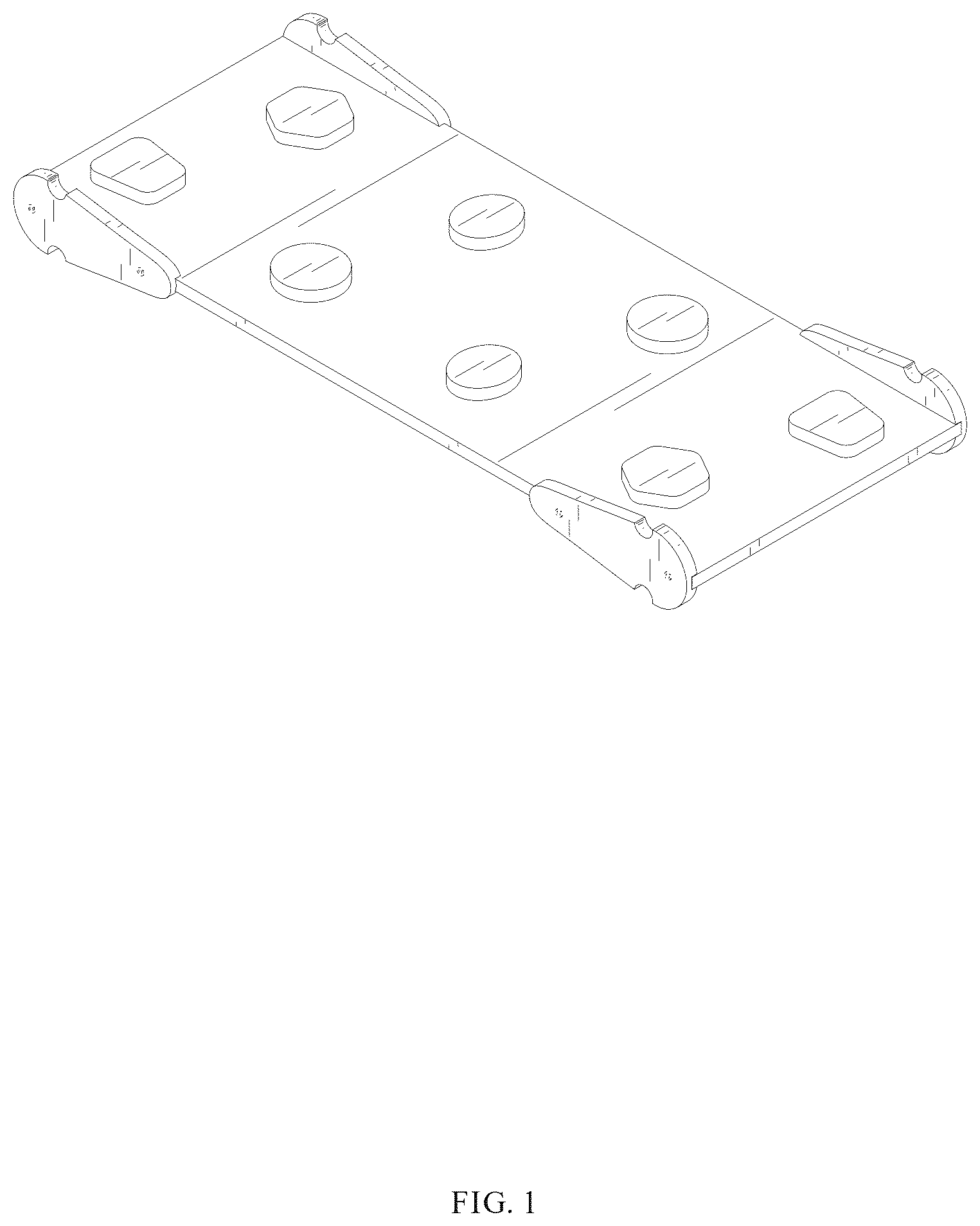 Patent USD1125432 — Climbing slide — Figure 1