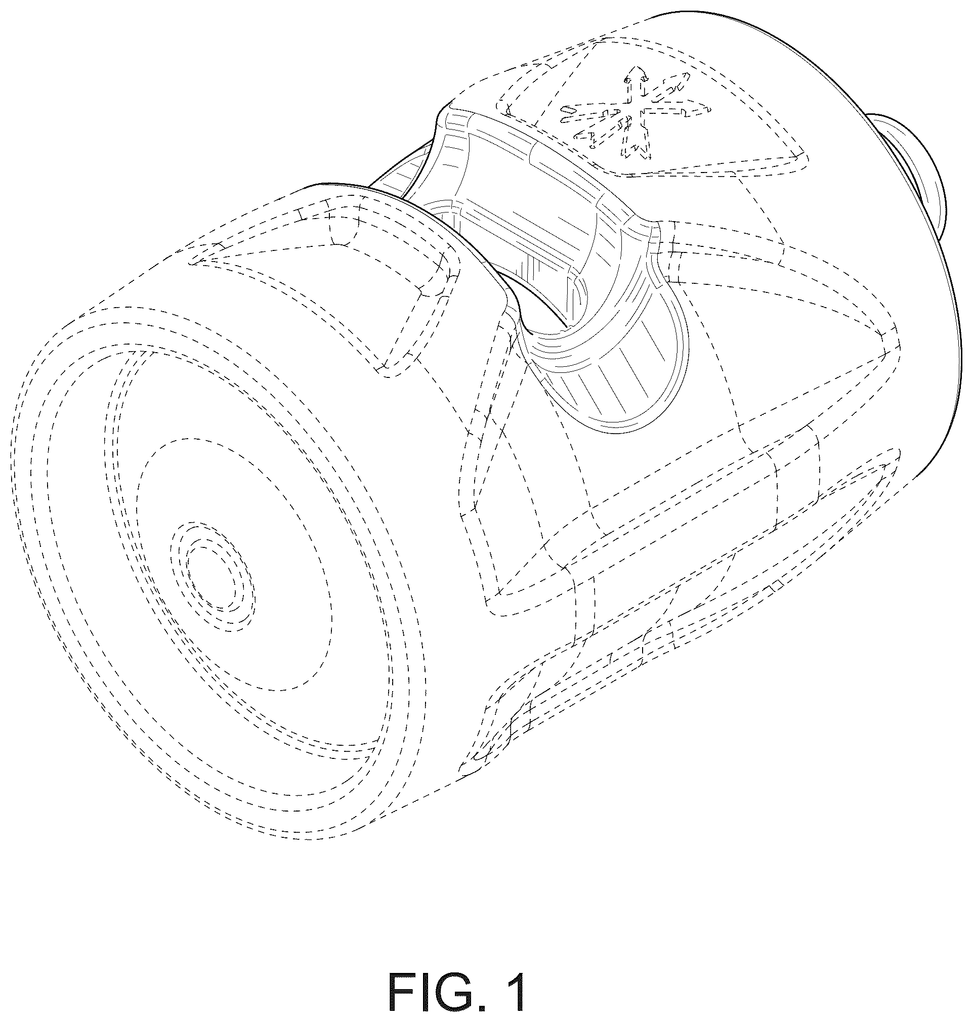 Patent USD1125435 — Tailcap assembly — Figure 1