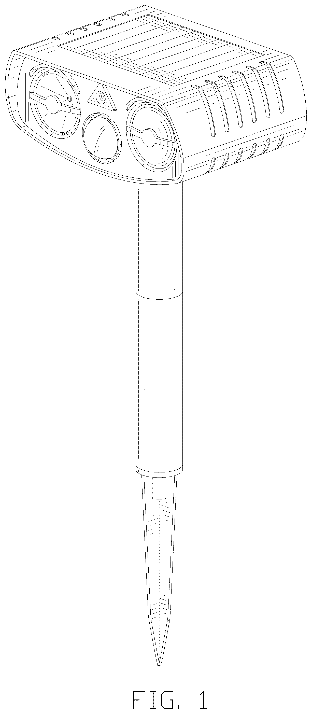 Patent USD1125441 Figure 1 – Animal repellent device