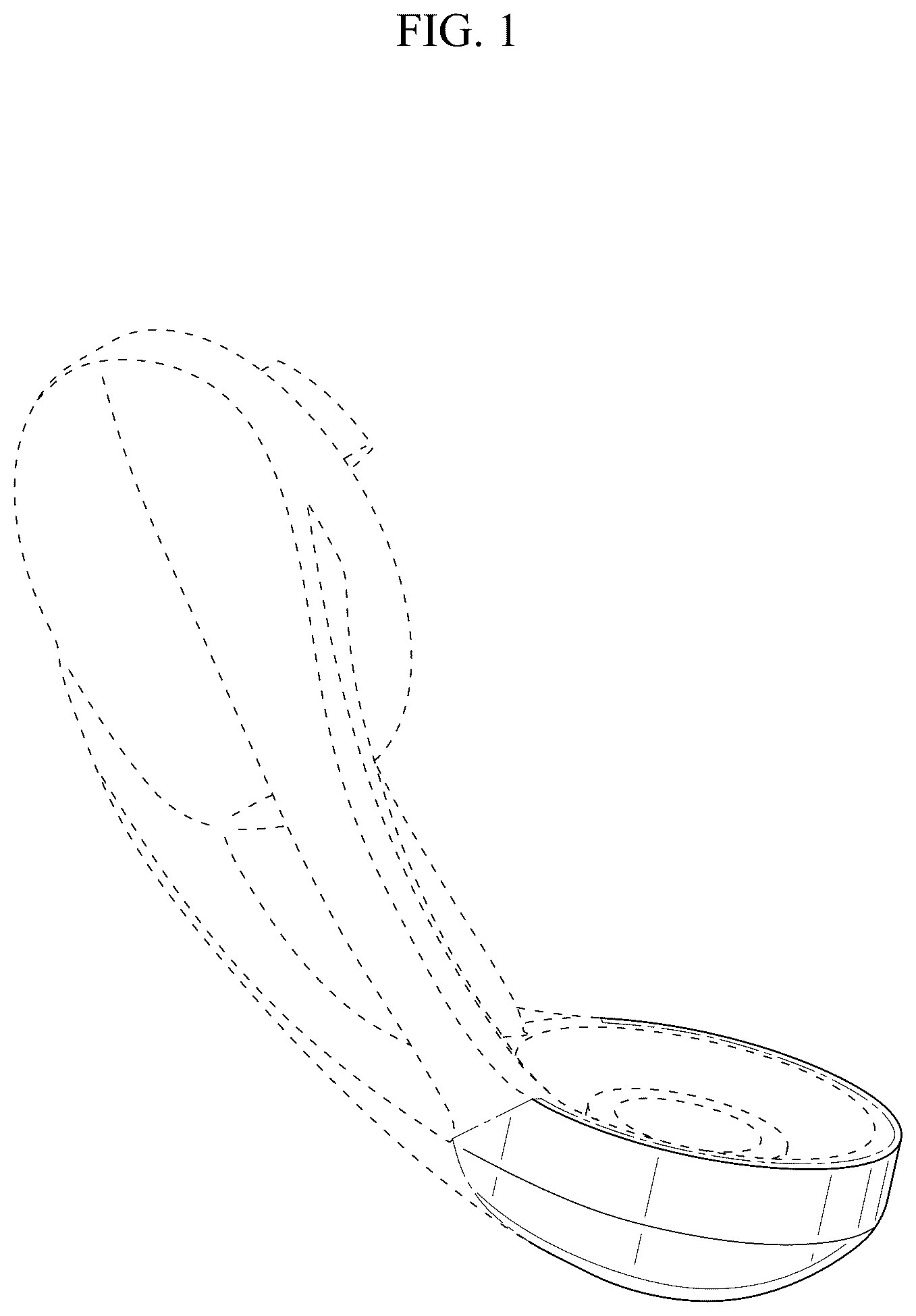 Patent USD1125446 — Line roller support for fishing reels — Figure 1