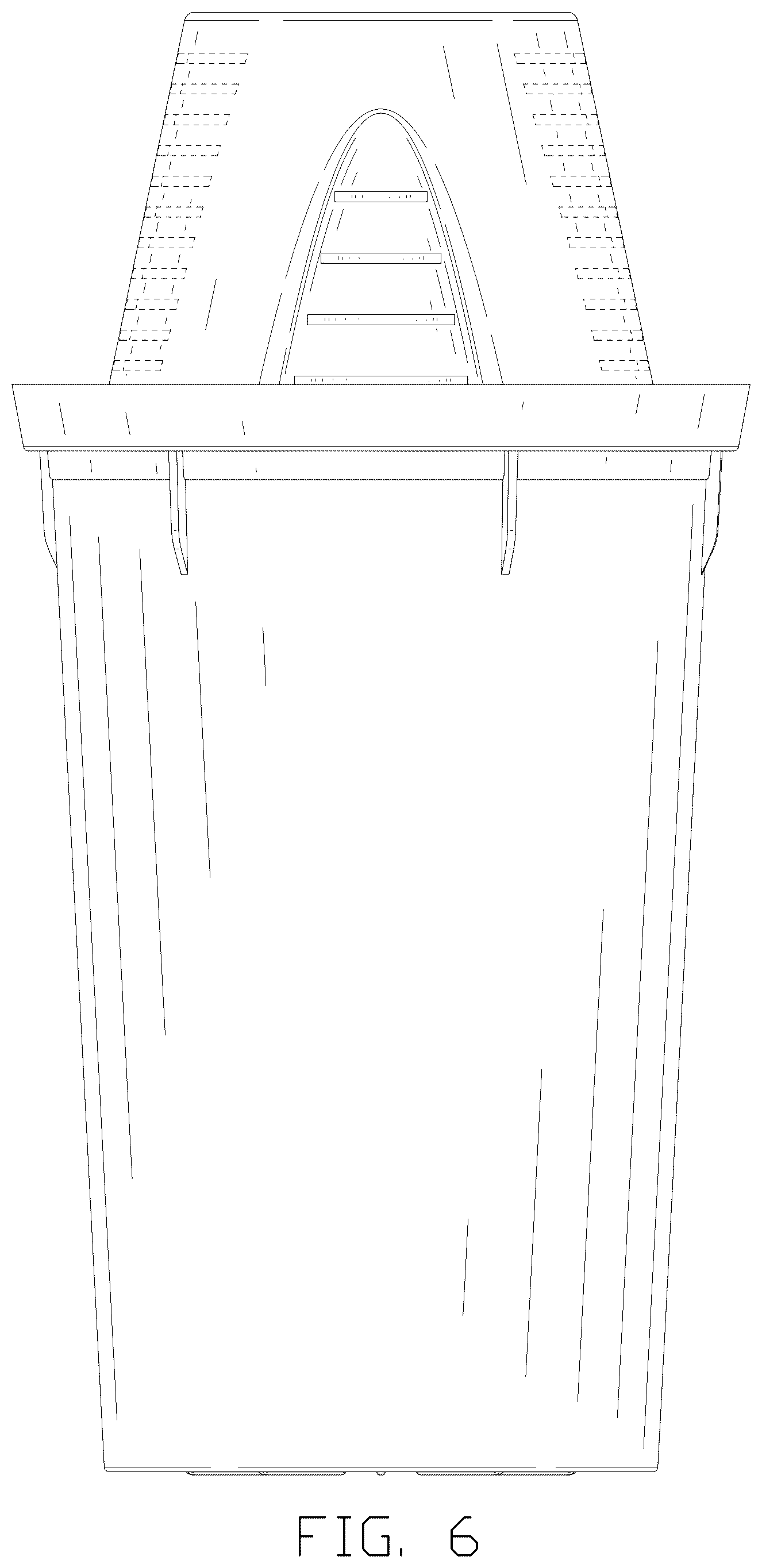 Patent USD1125454 Figure 6 – Filter element