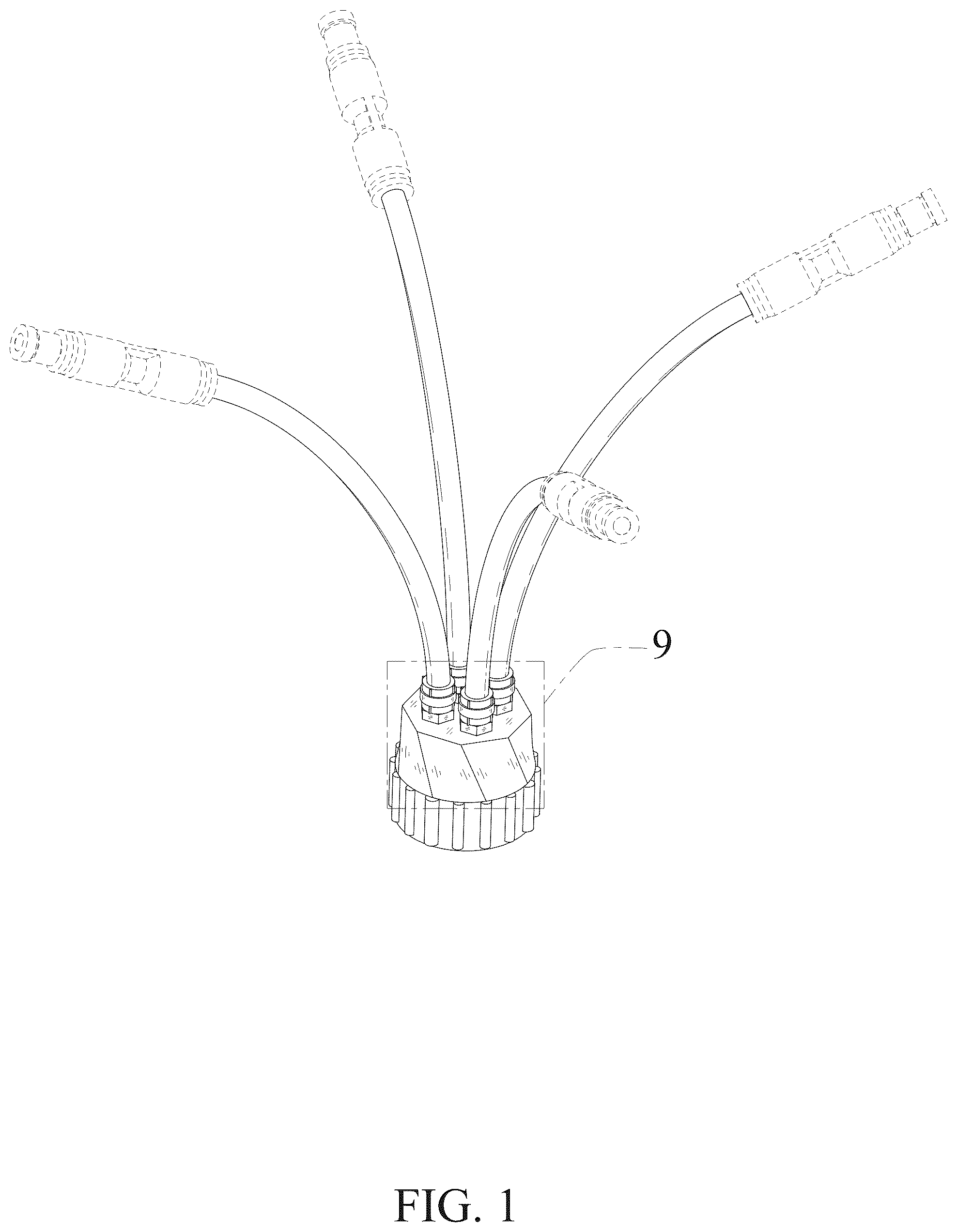 Patent USD1125459 — Sprinkler head — Figure 1