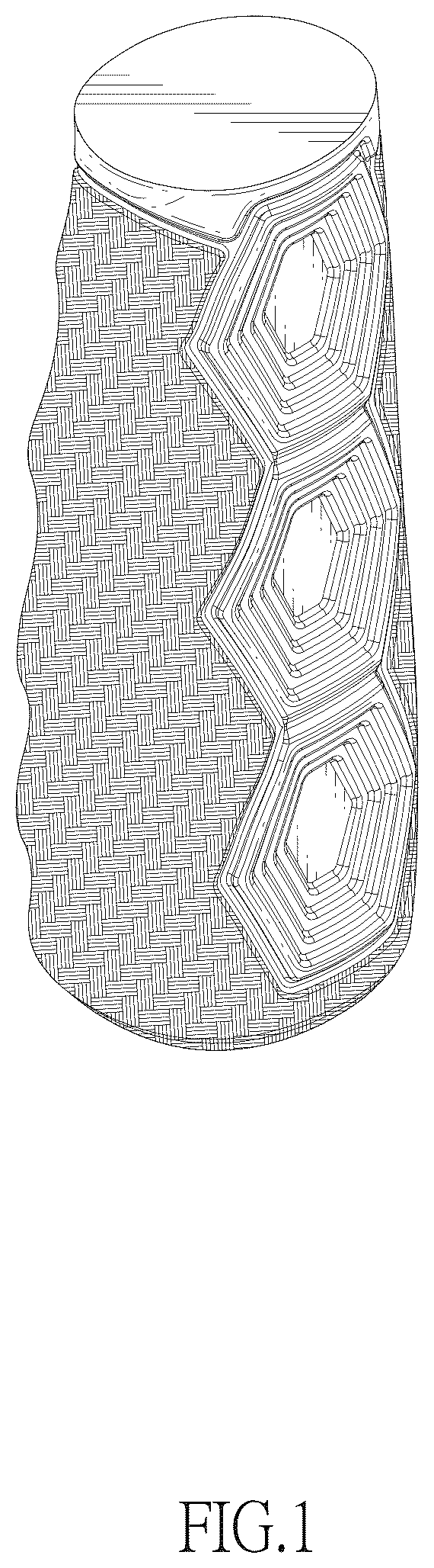 Patent USD1125461 Figure 1 – Water sprayer handle