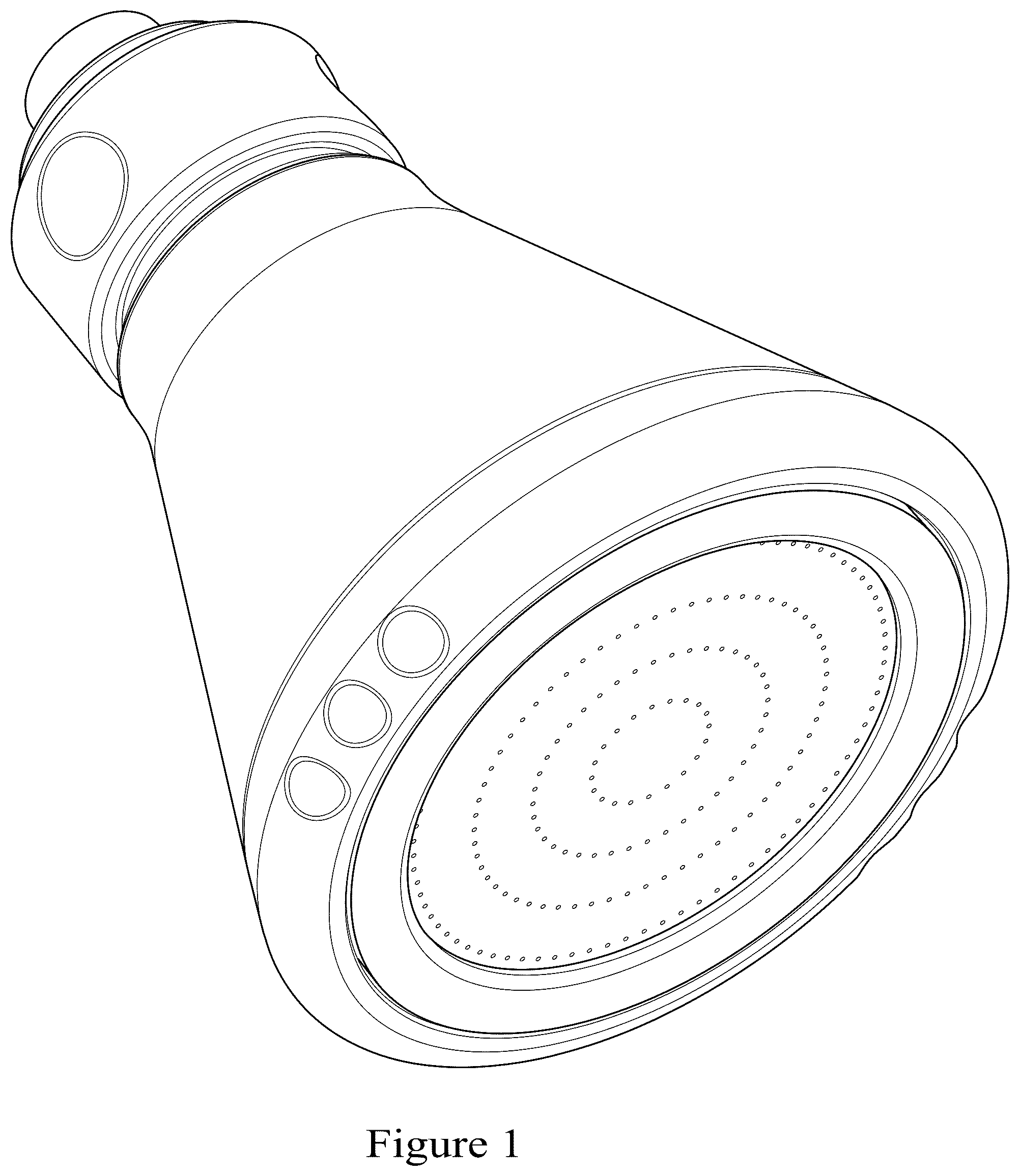 Patent USD1125463 — Shower nozzle — Figure 1