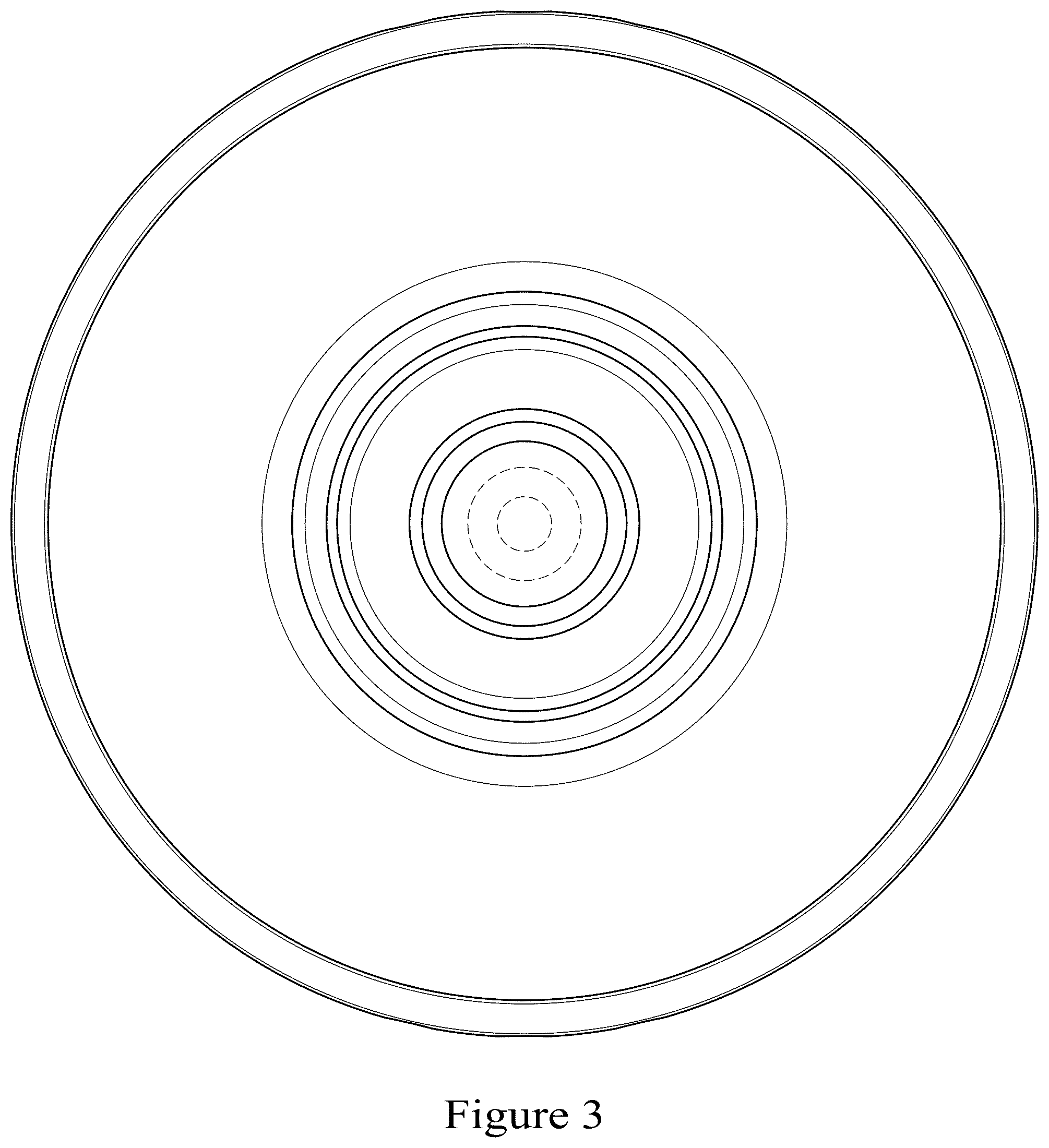 Patent USD1125463 Figure 3 – Shower nozzle
