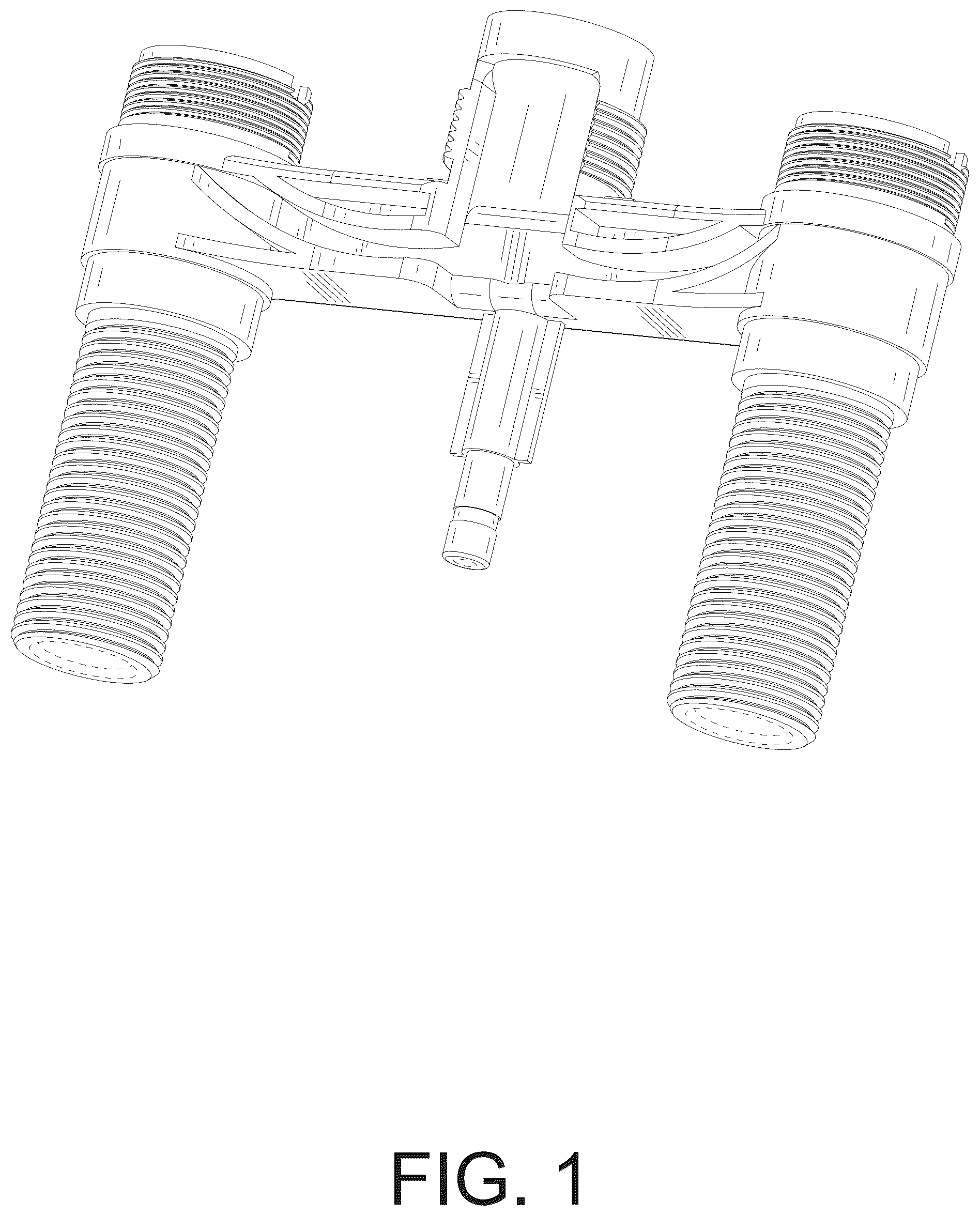 Patent USD1125464 — Faucet valve core — Figure 1