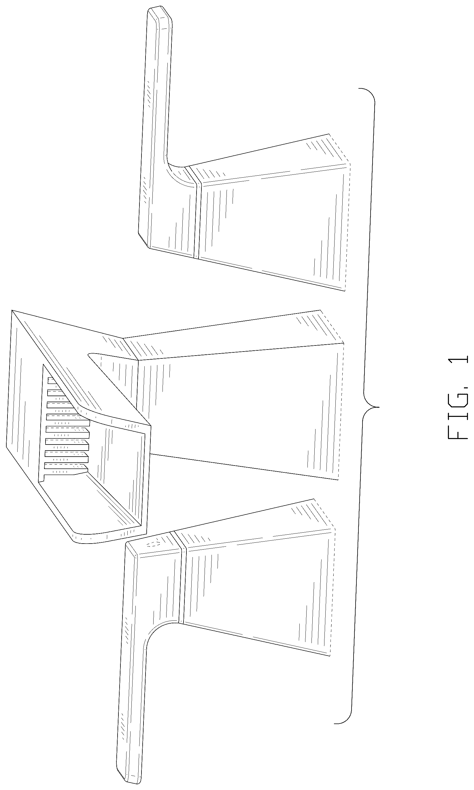 Patent USD1125471 — Faucet — Figure 1