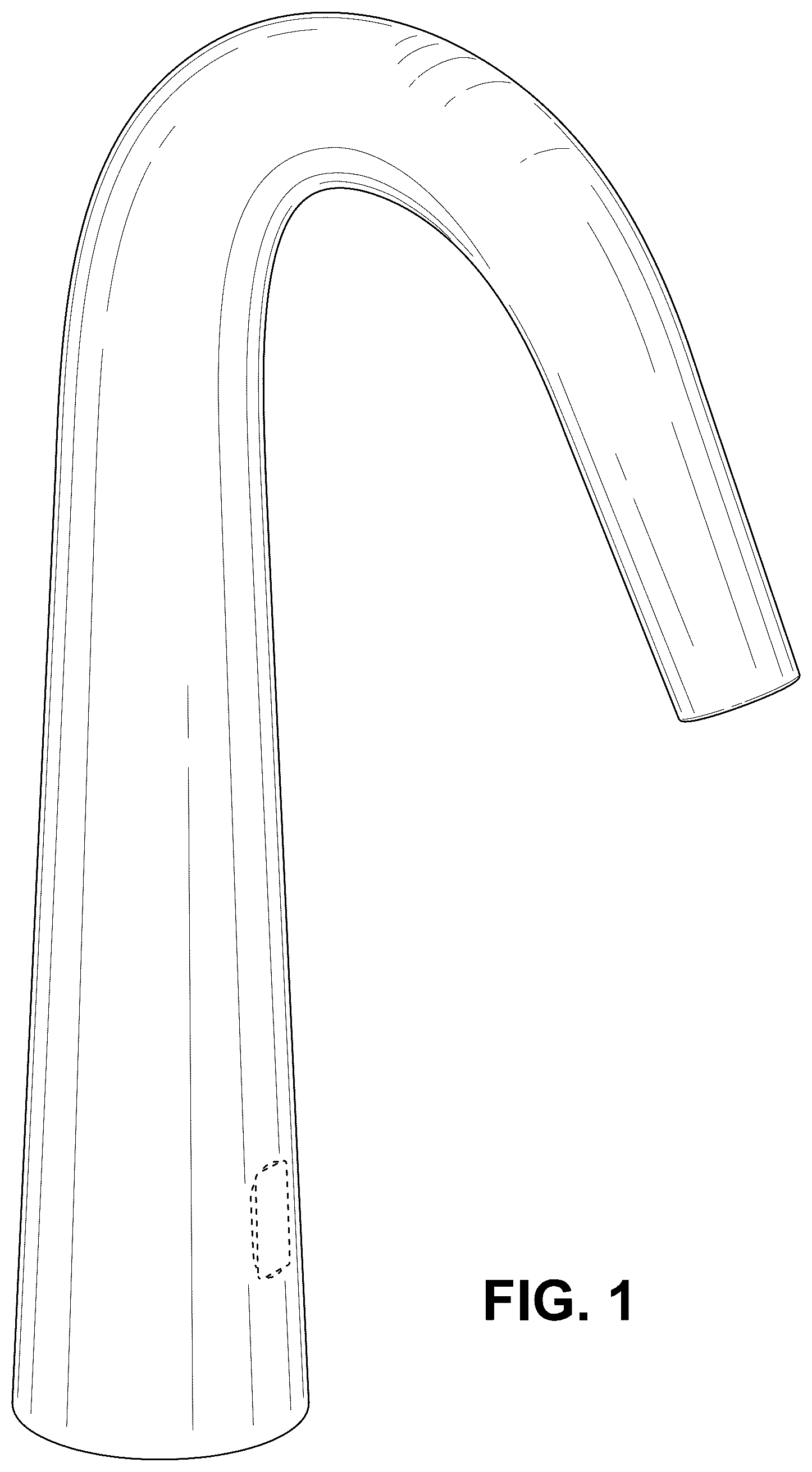 Patent USD1125473 Figure 1 – Spout