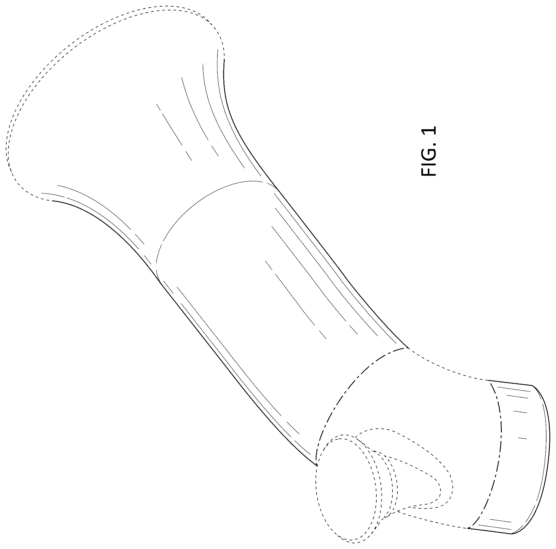 Patent USD1125474 — Bath spout — Figure 1