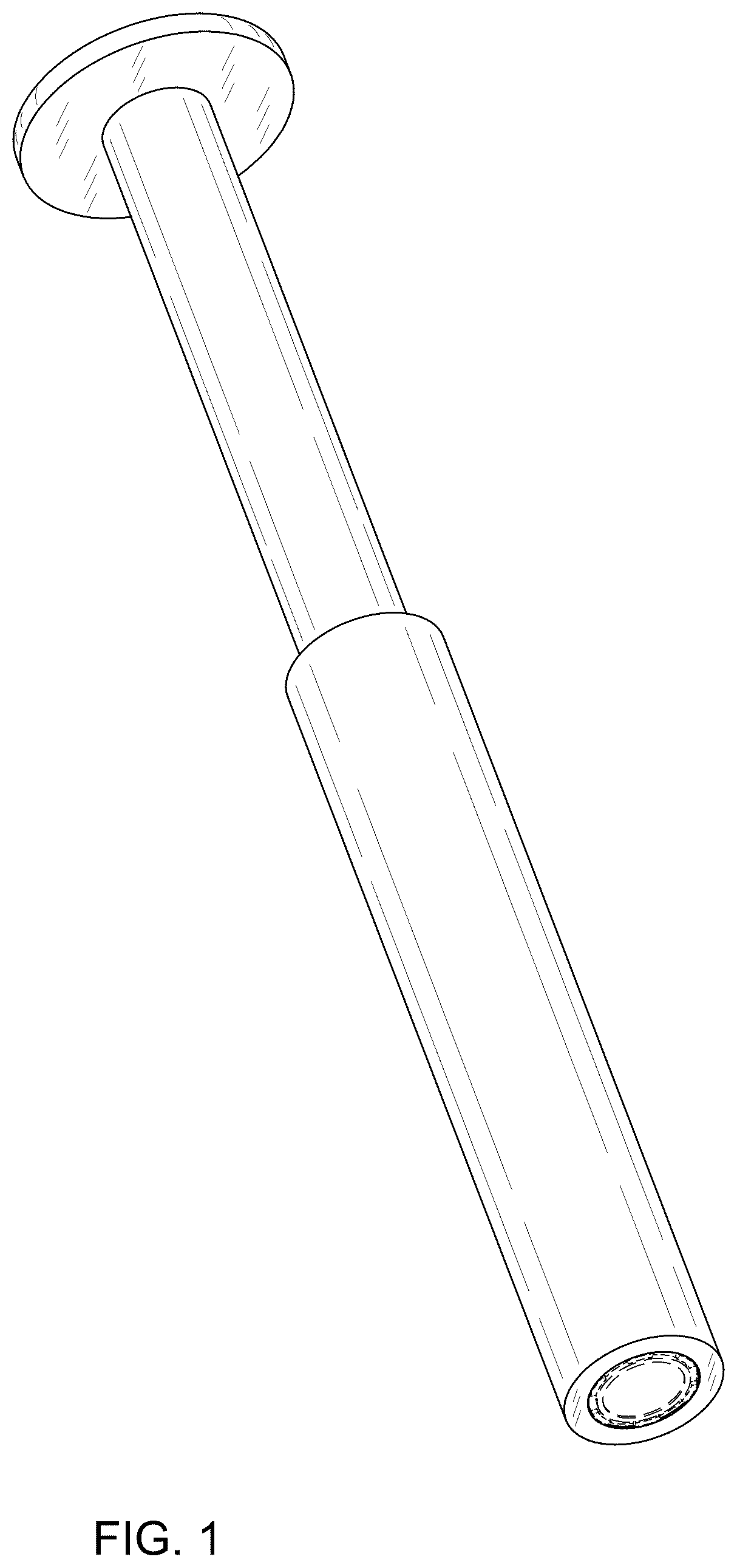 Patent USD1125475 Figure 1 – Shower faucet