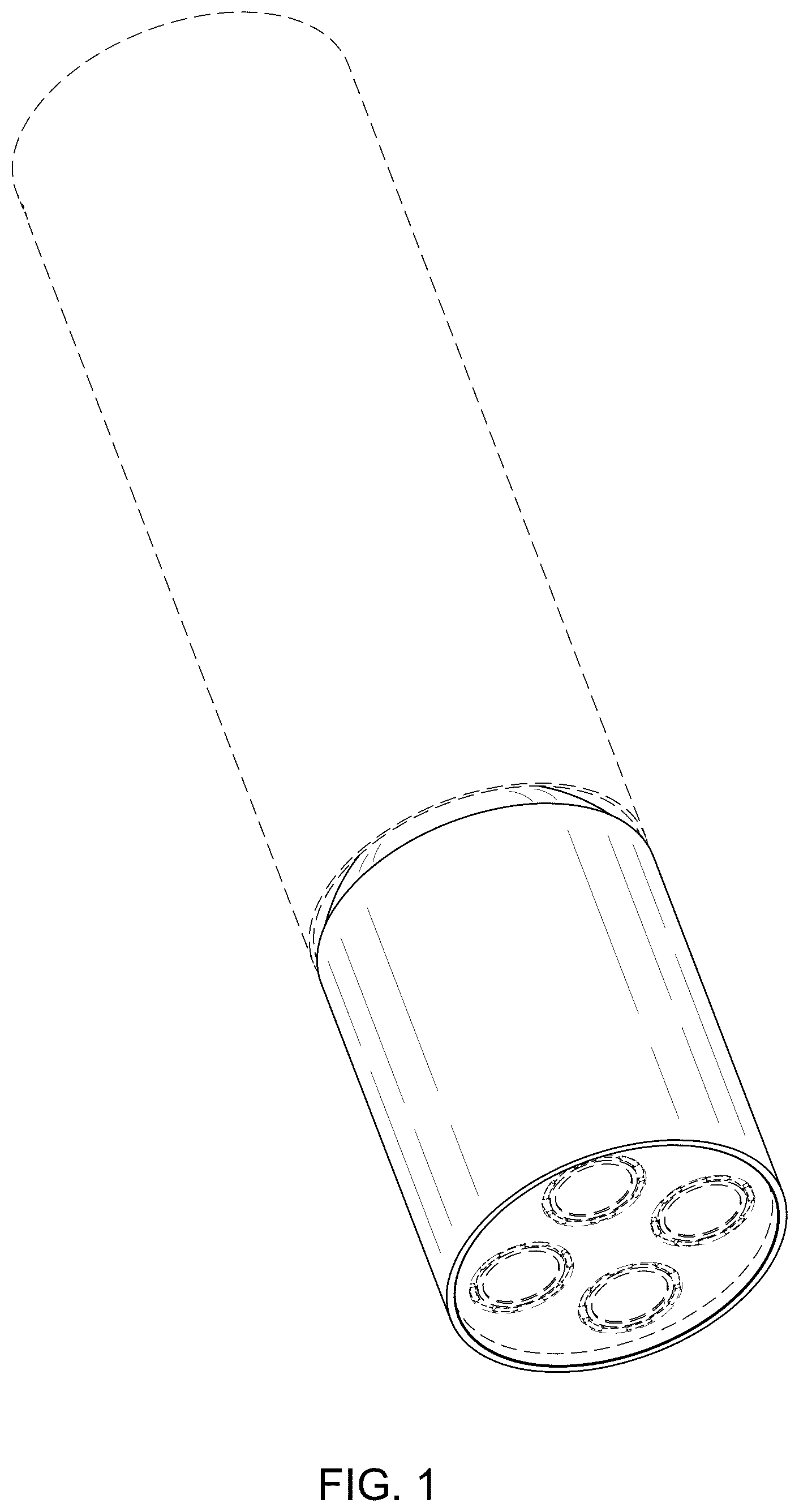 Patent USD1125476 — Shower faucet — Figure 1