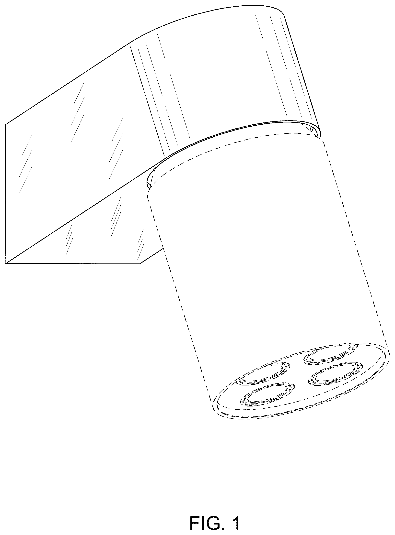 Patent USD1125477 — Shower faucet — Figure 1