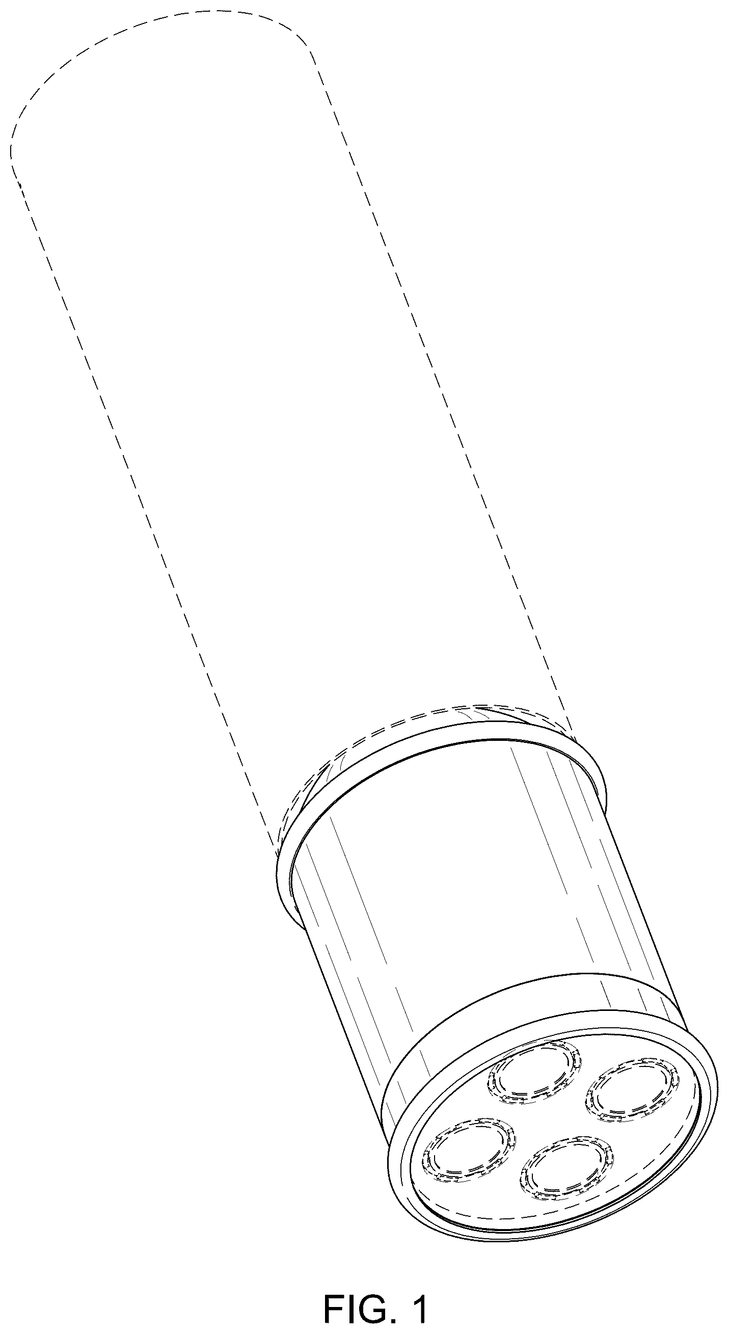 Patent USD1125478 — Shower faucet — Figure 1