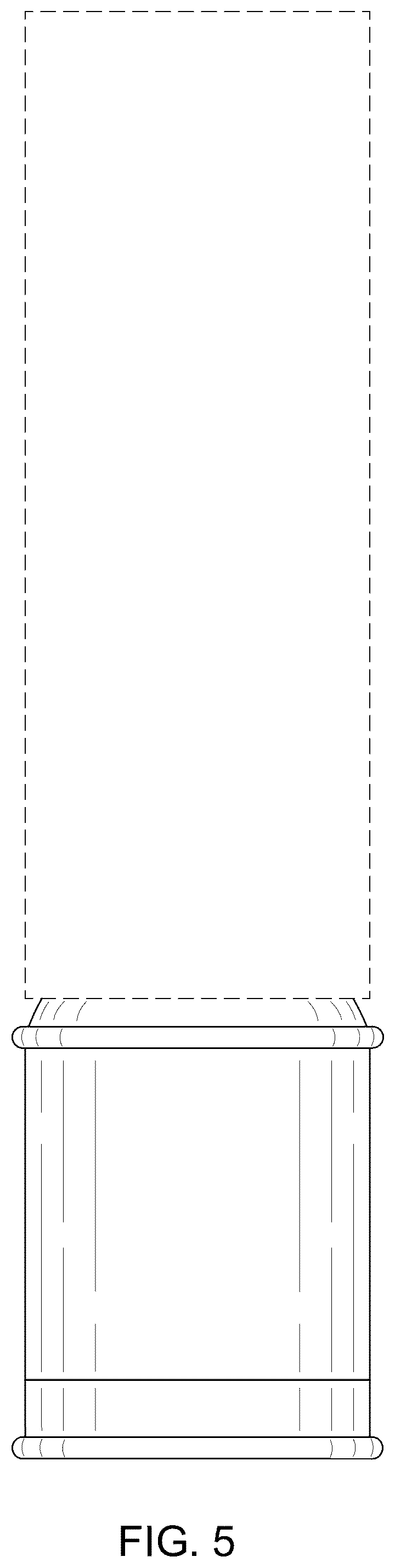 Patent USD1125478 Figure 5 – Shower faucet